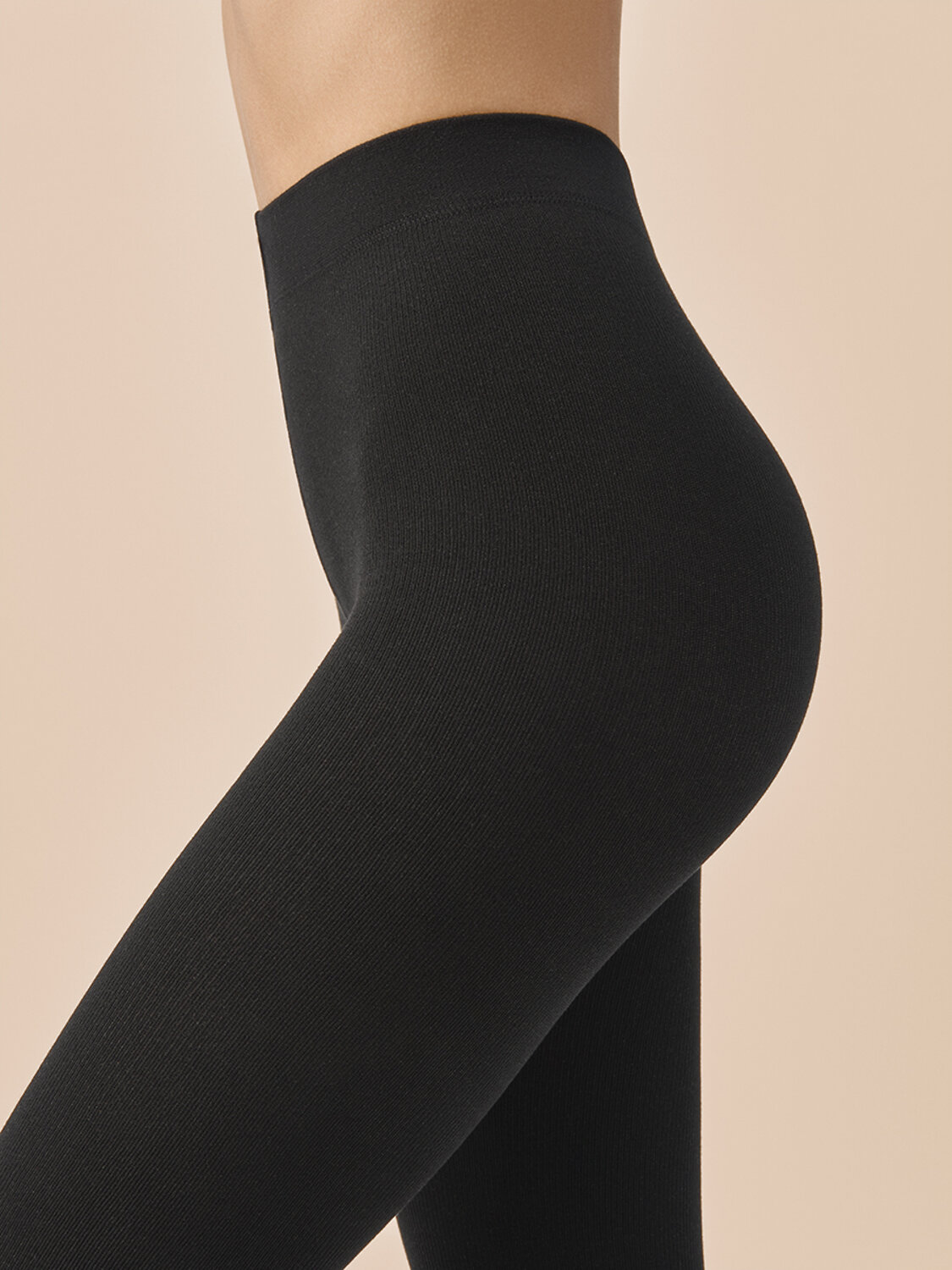 Omsa Колготки 569568 COTTON FLEECE 300 Nero (Черный)