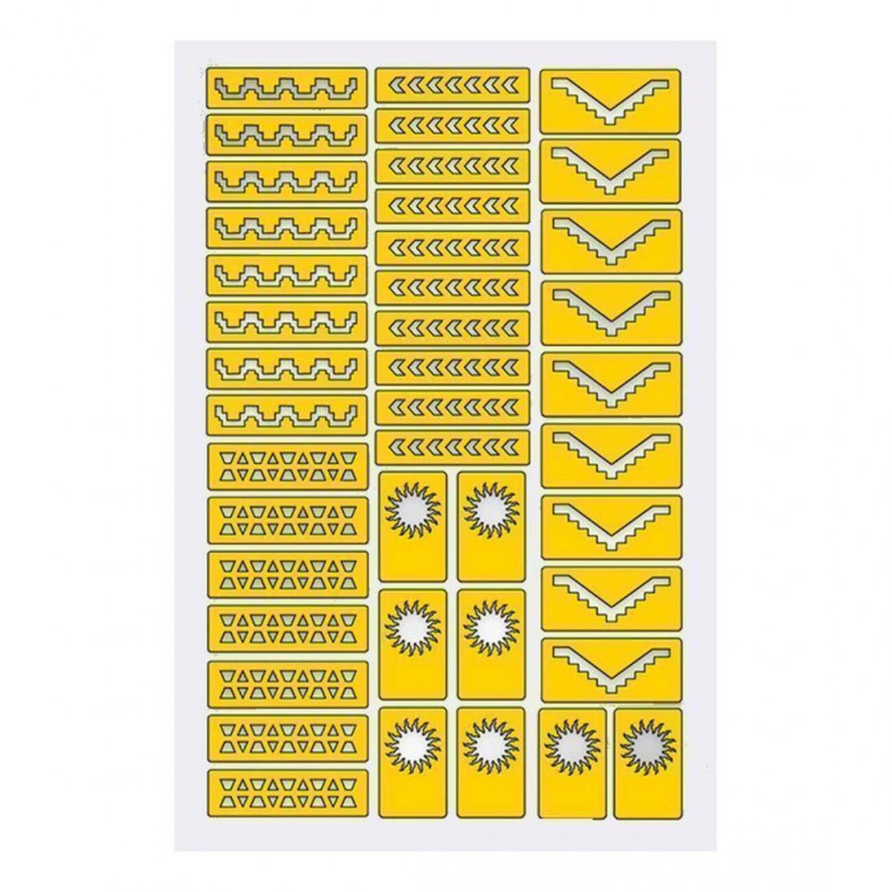 Prima Nails Трафарет для маникюра «Ацтеки и Майя» 569583 5898 