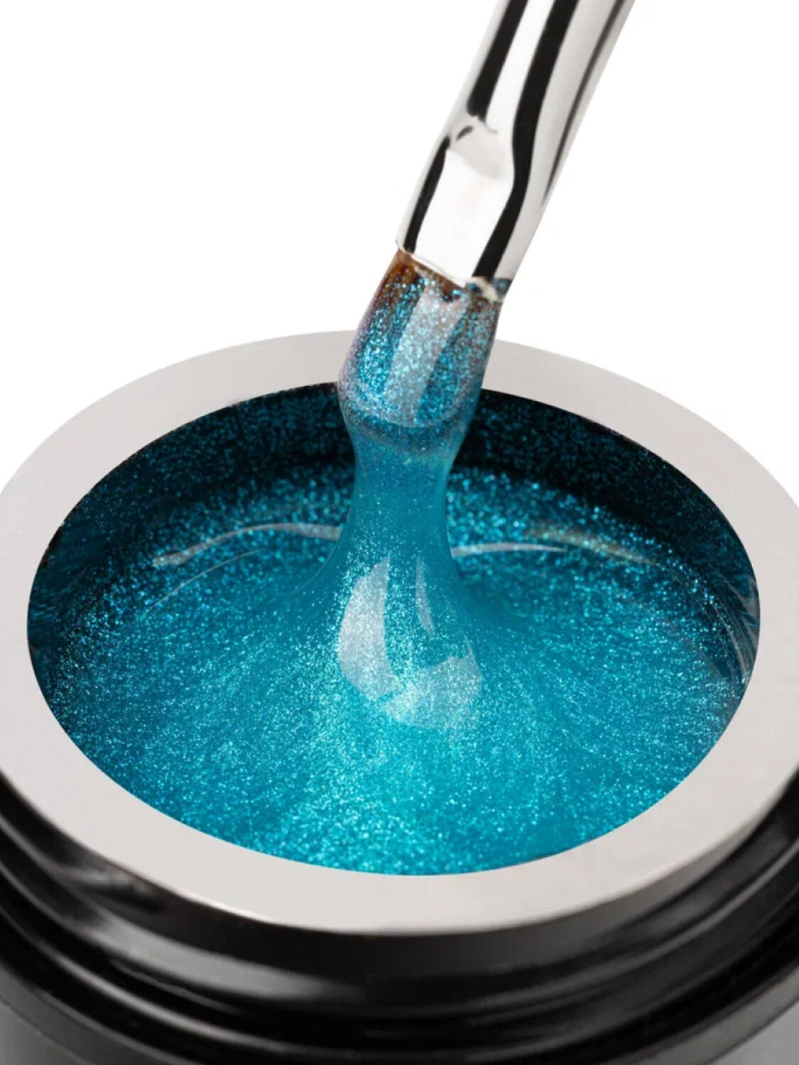 MANITA Гель моделирующий для ногтей с хлопьями юки / Builder Gel Euphoria №04, 15 мл 569585 28103 