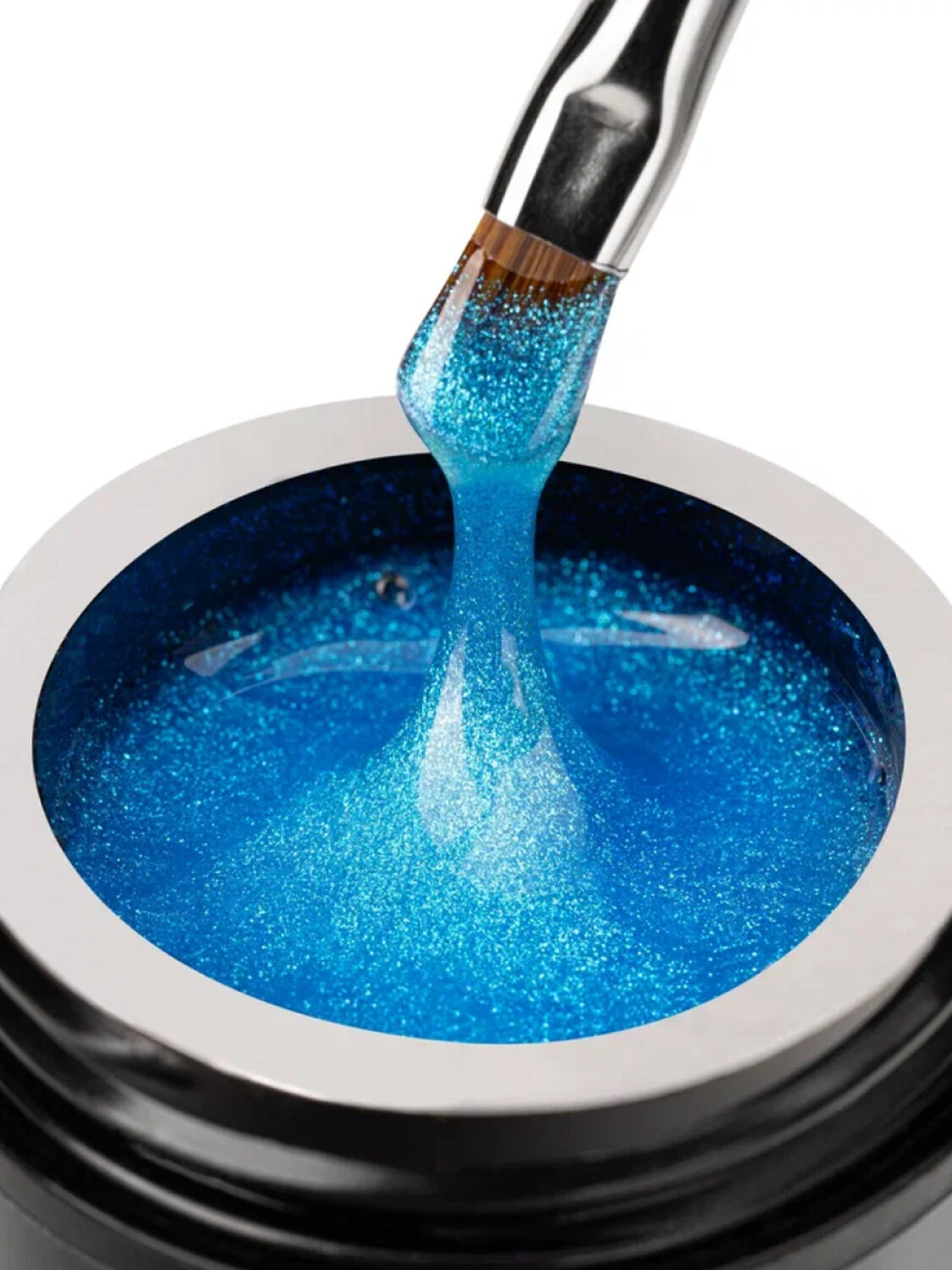 MANITA Гель моделирующий для ногтей с хлопьями юки / Builder Gel Euphoria №05, 15 мл 569587 28104 