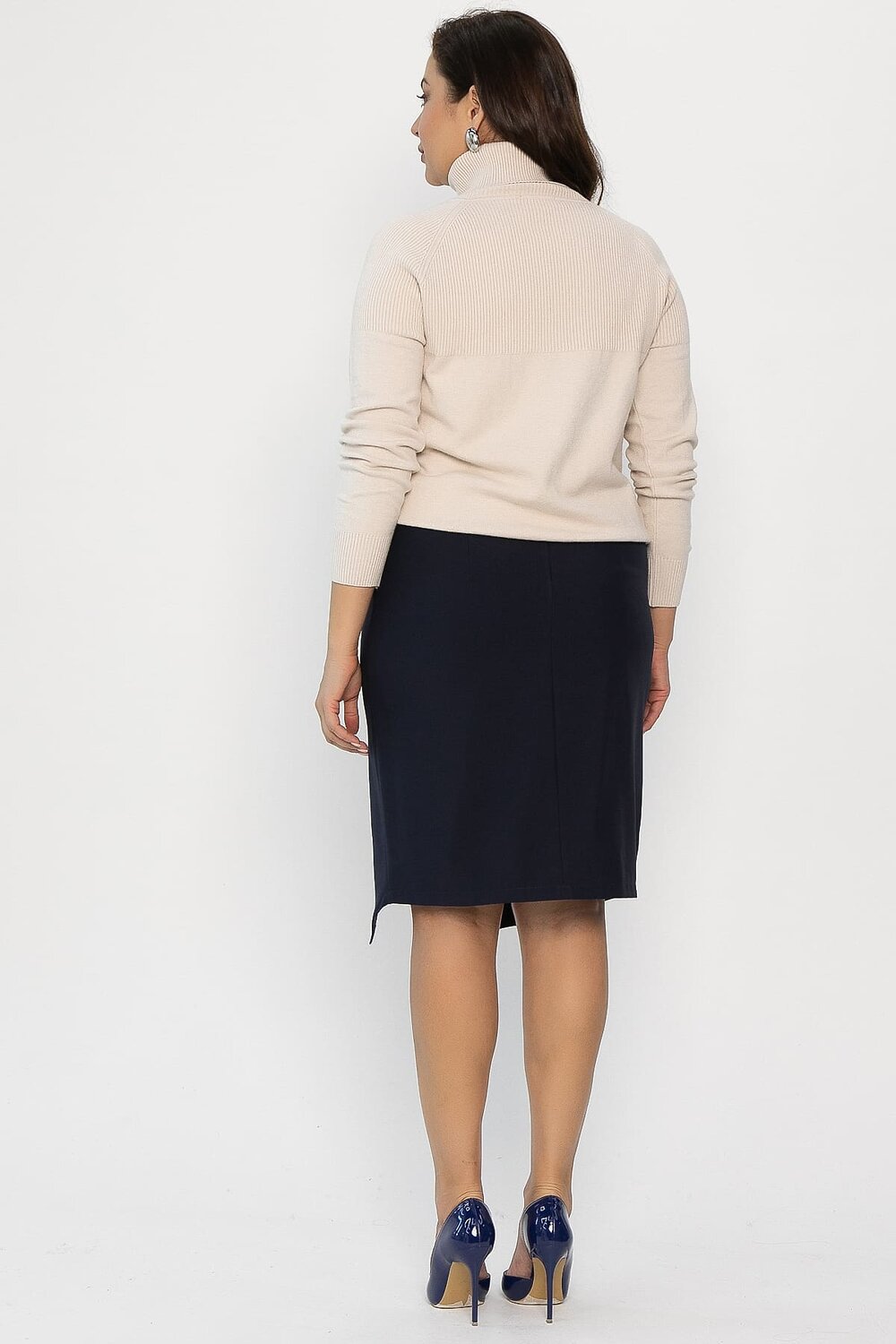 LT Collection Юбка 569593 Ю14269-30М темно-синий