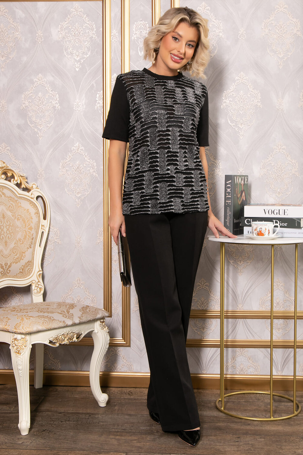 LT Collection Футболка 569607 Б14811-10М черный