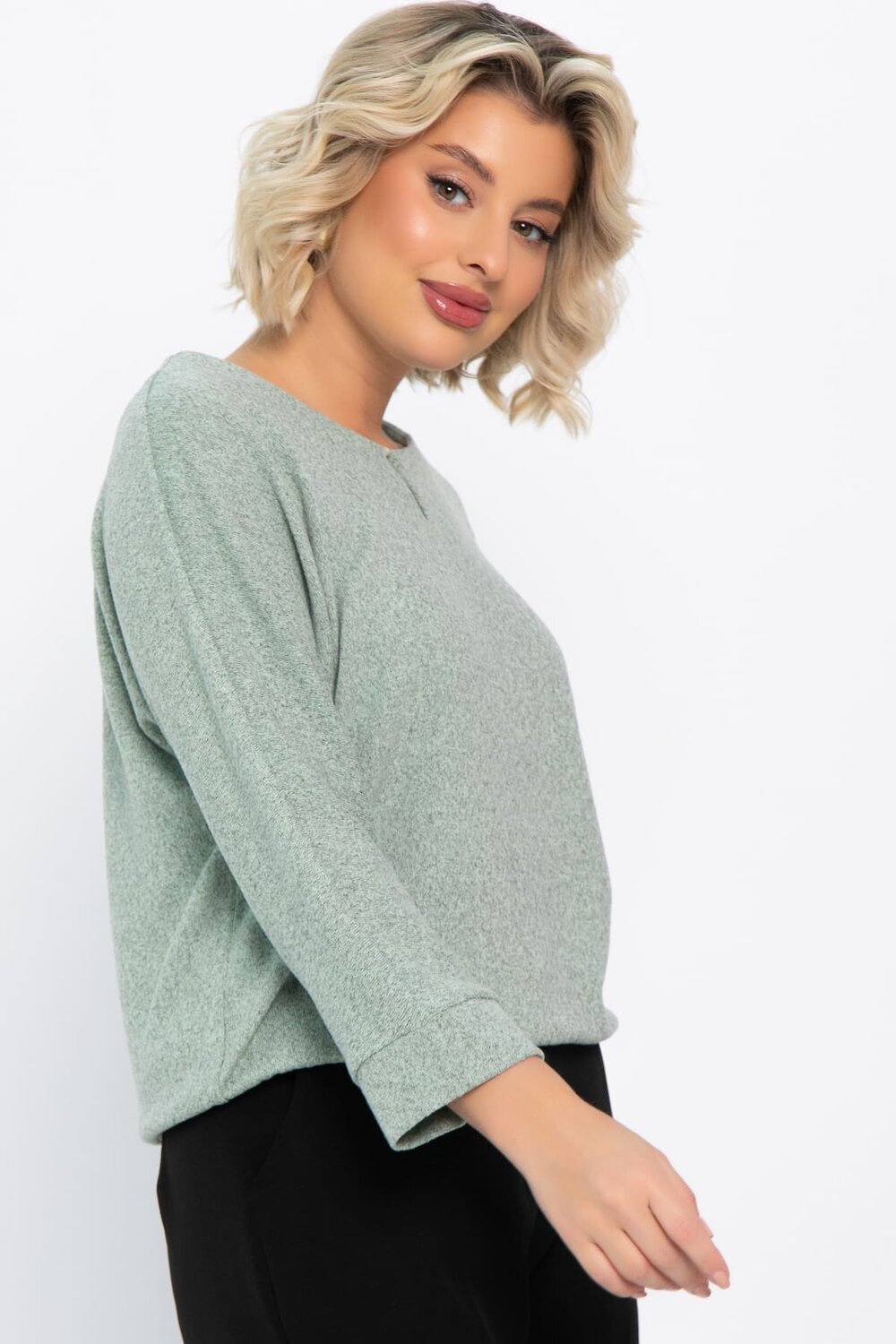 LT Collection Джемпер 569613 Б14788-50М фисташковый