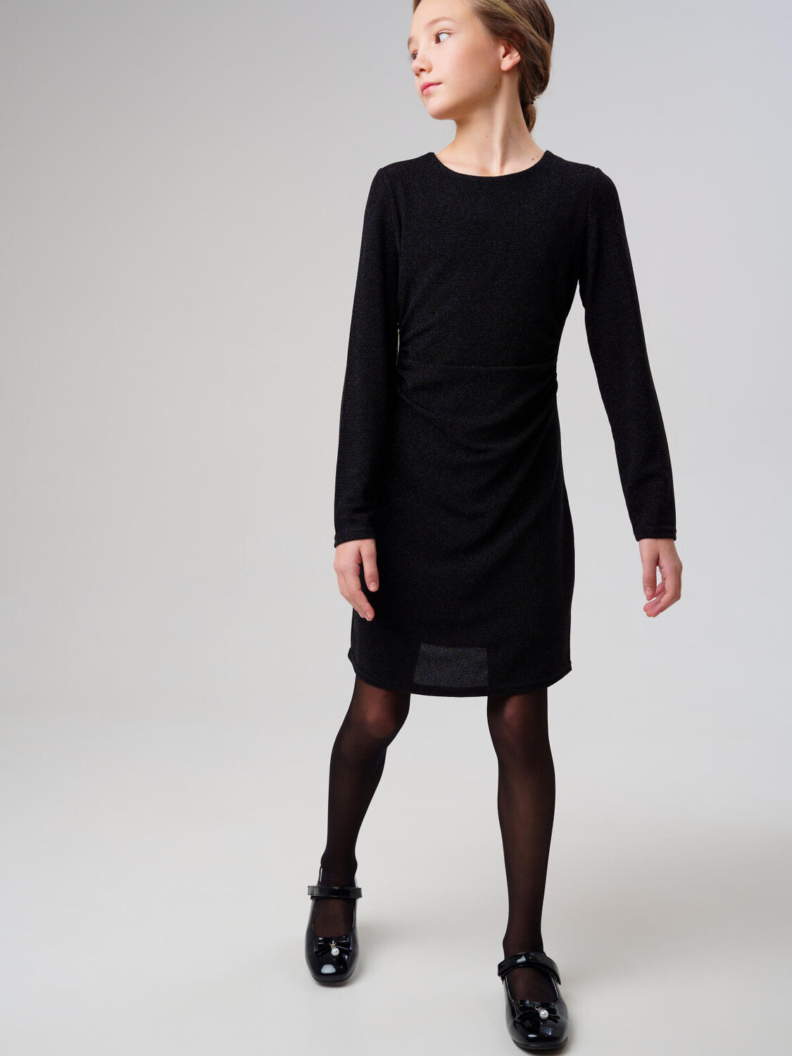 PLAYTODAY Платье 569651 42521003 черный,серебряный