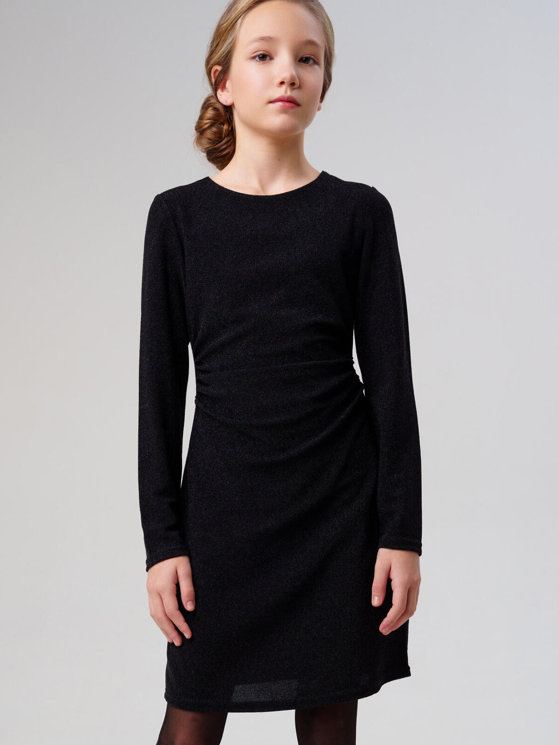 PLAYTODAY Платье 569651 42521003 черный,серебряный