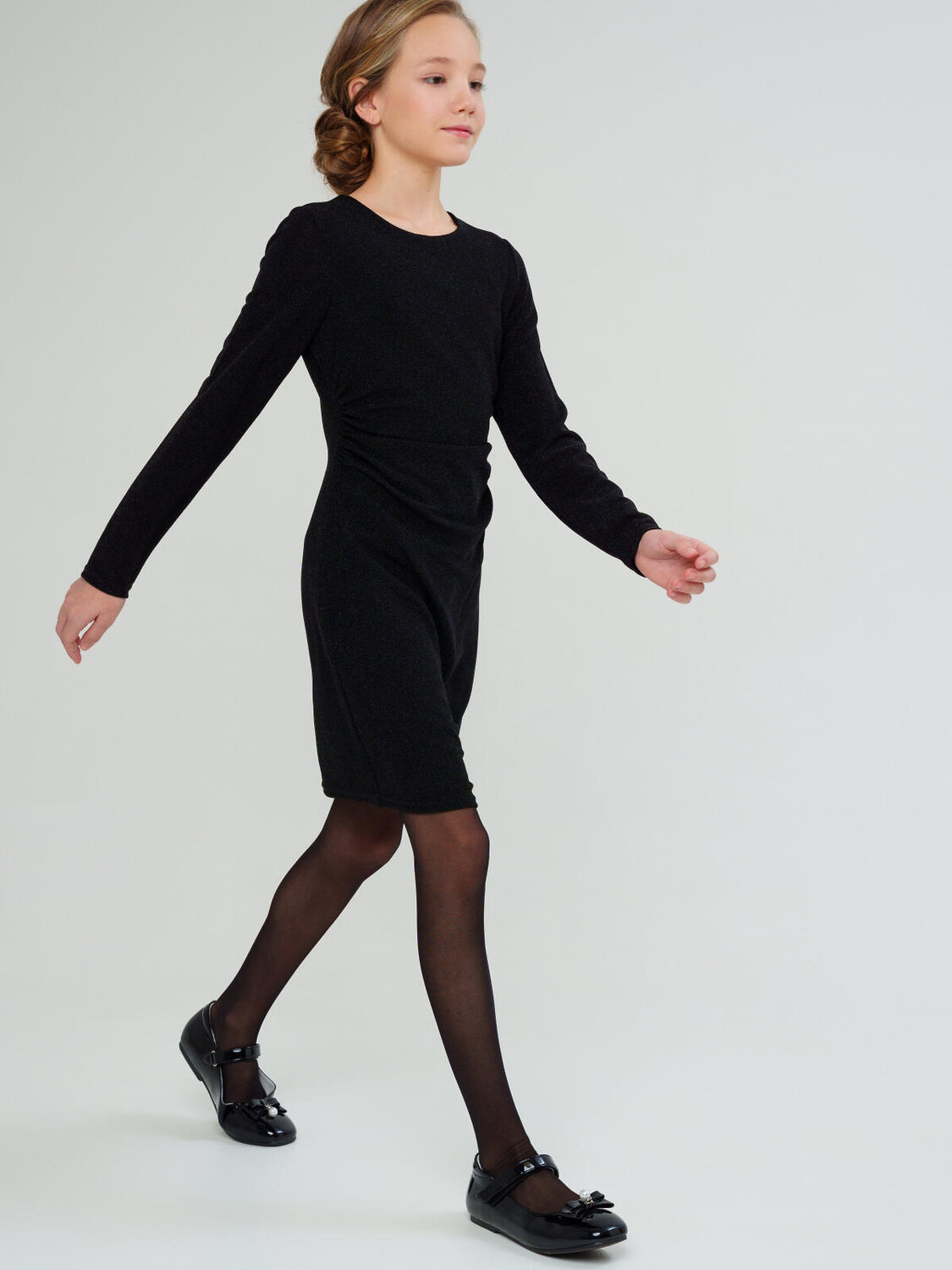 PLAYTODAY Платье 569651 42521003 черный,серебряный