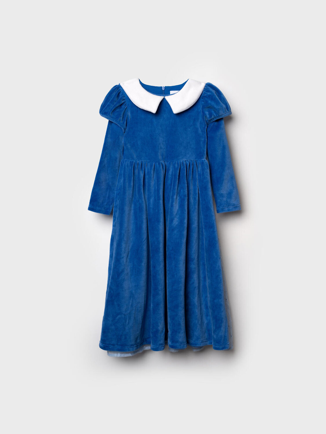 PLAYTODAY Платье 569656 42522016 тёмно-синий,белый