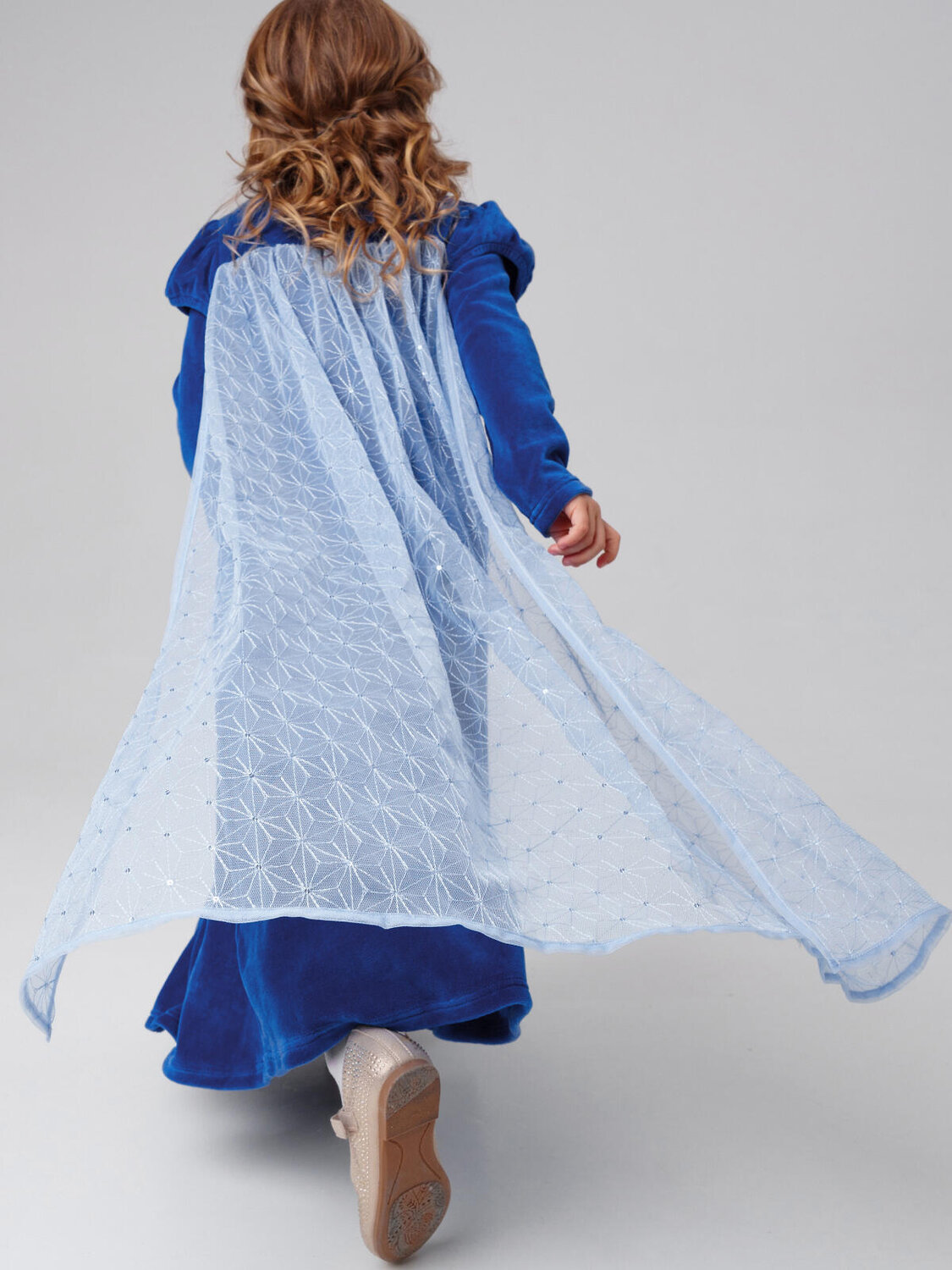 PLAYTODAY Платье 569656 42522016 тёмно-синий,белый