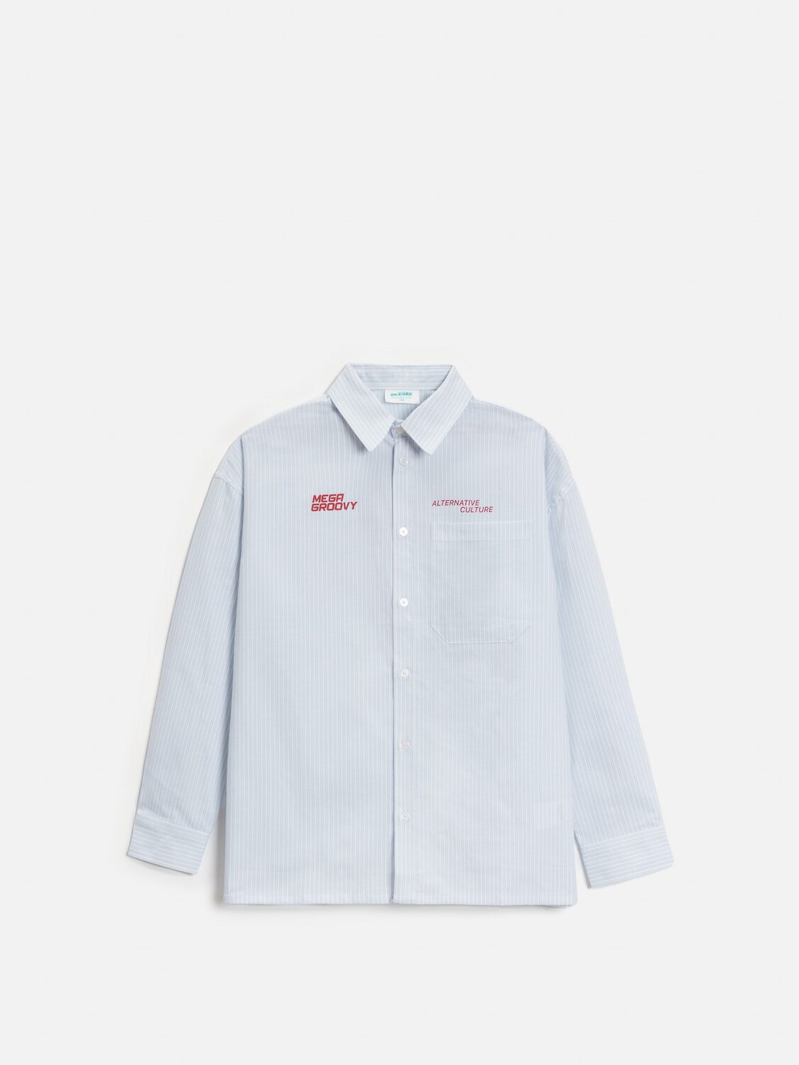 Acoola Сорочка 569723 20110280218 голубая полоска