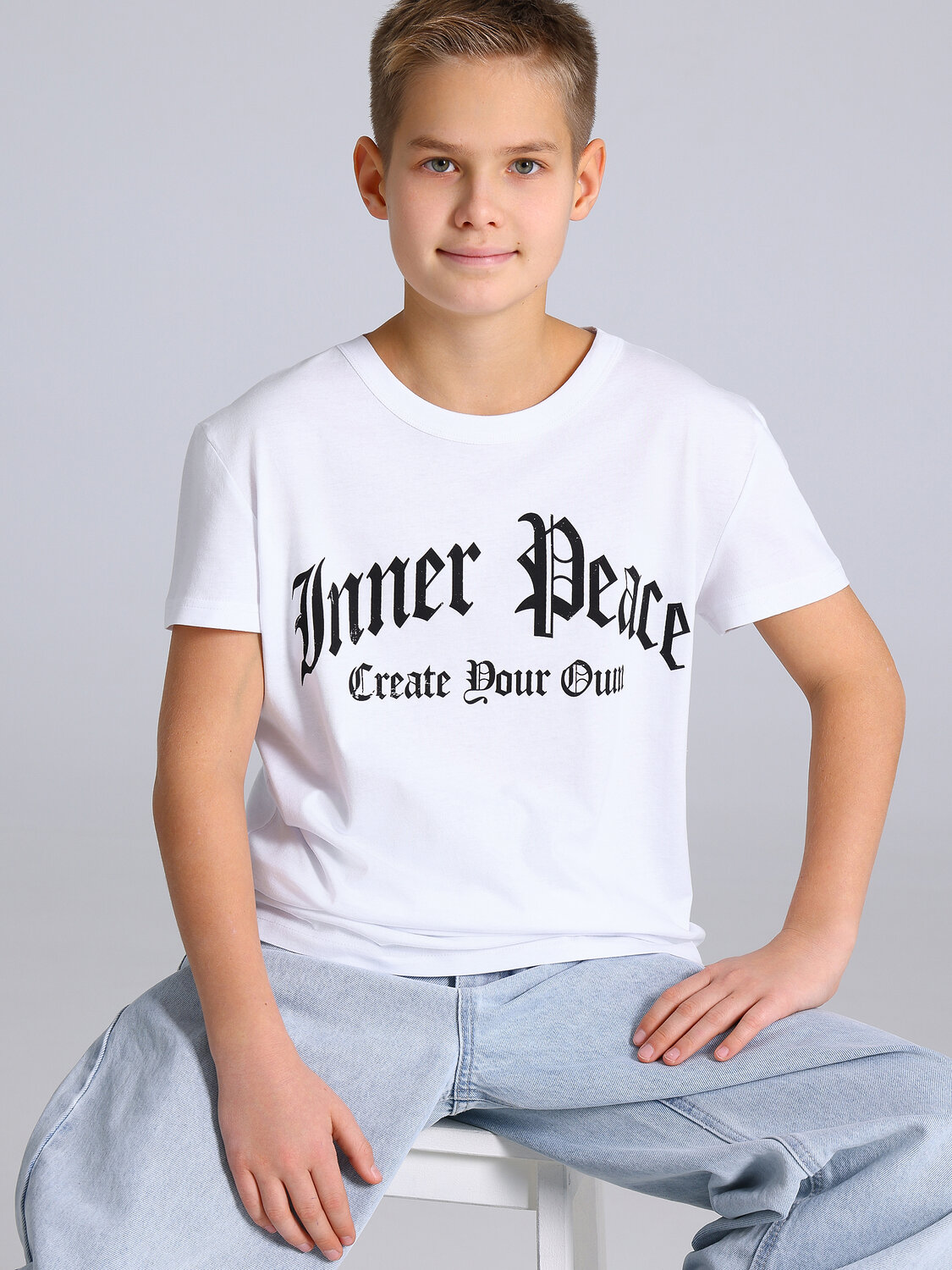 Апрель Футболка 569746 1ПДФК4518001 белый