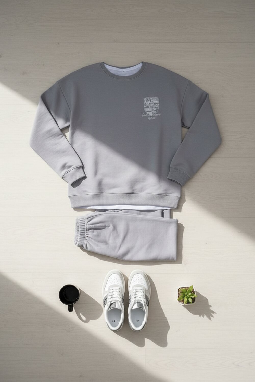 Lika Dress Костюм 569744 10613 Серый/ Белый