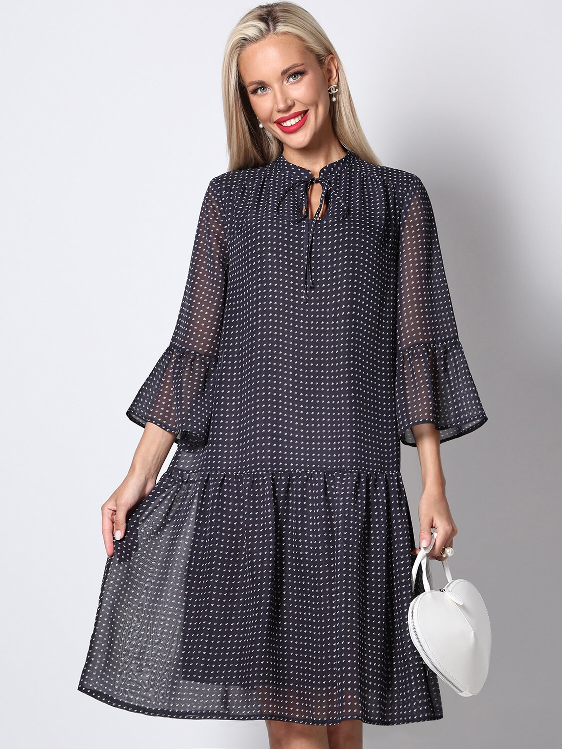 DStrend Платье 569758 ПМ-0962 Антрацитовый