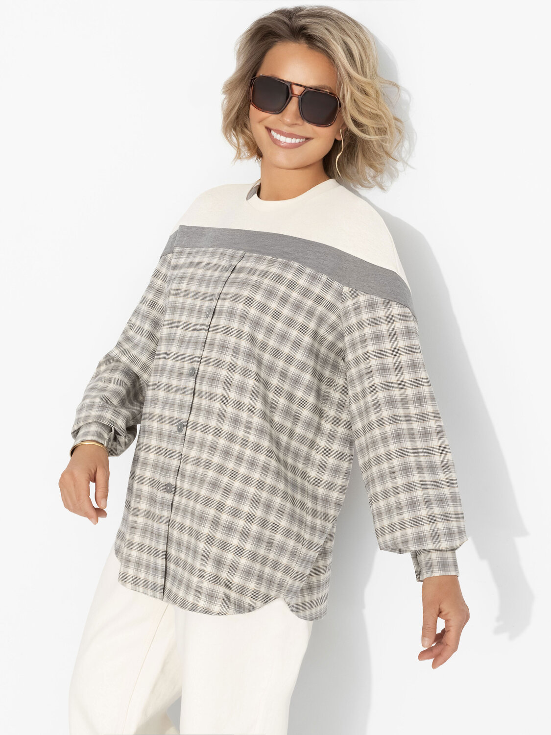 CHARUTTI Свитшот 569759 12354 Бежевый