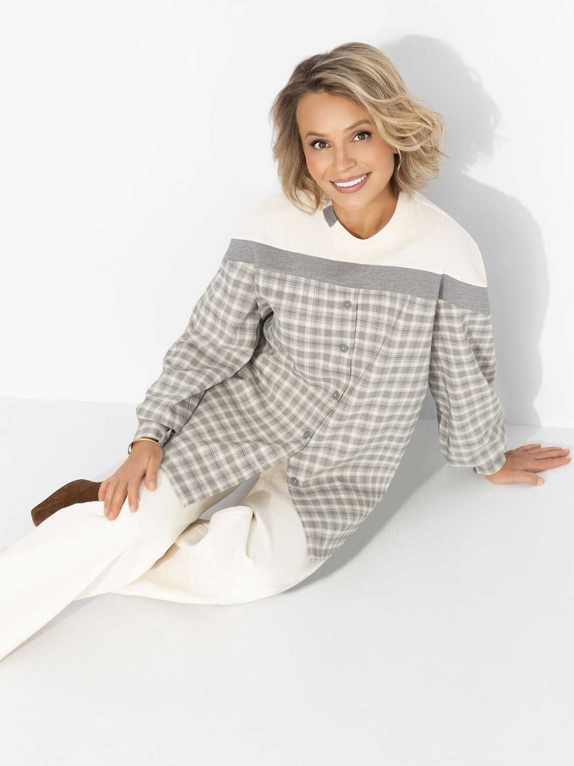 CHARUTTI Свитшот 569759 12354 Бежевый