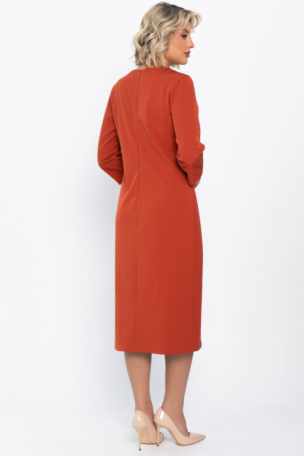 LT Collection Платье 569798 П14813-43М оранжевый