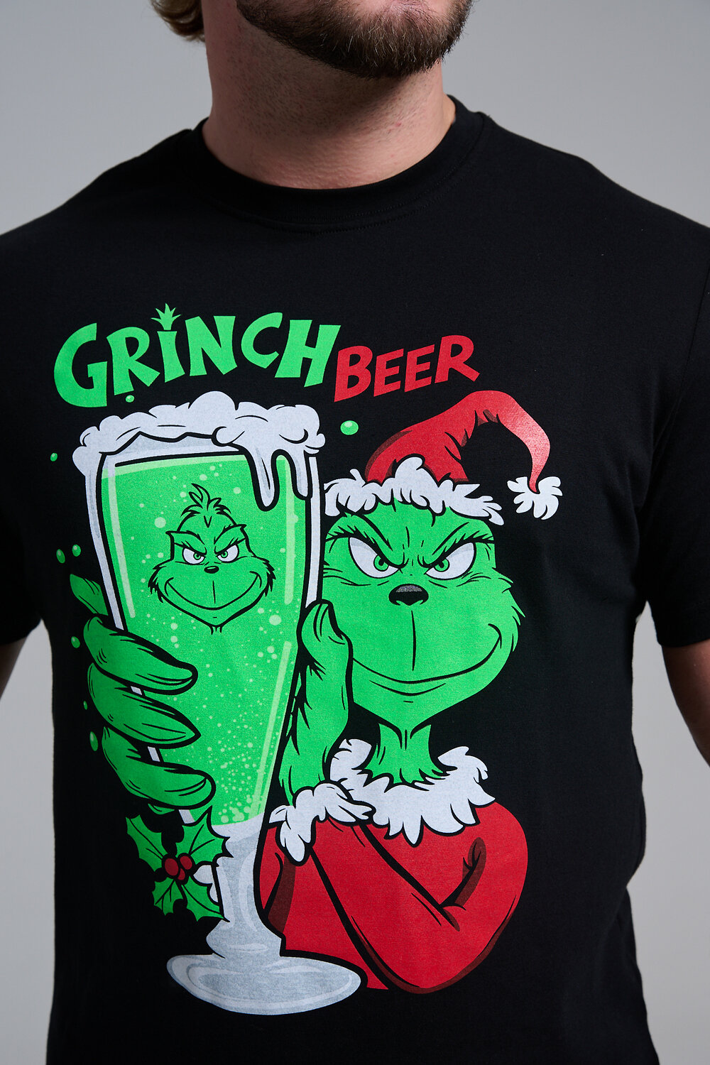 Натали Футболка 569810 8582 черный+гринч