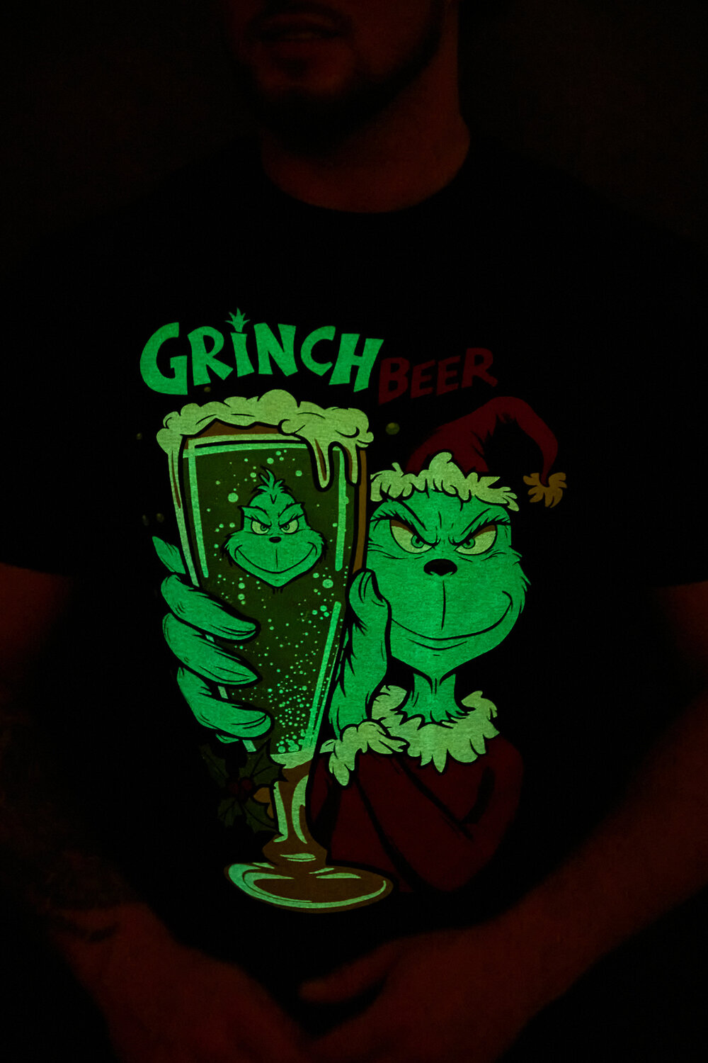 Натали Футболка 569810 8582 черный+гринч