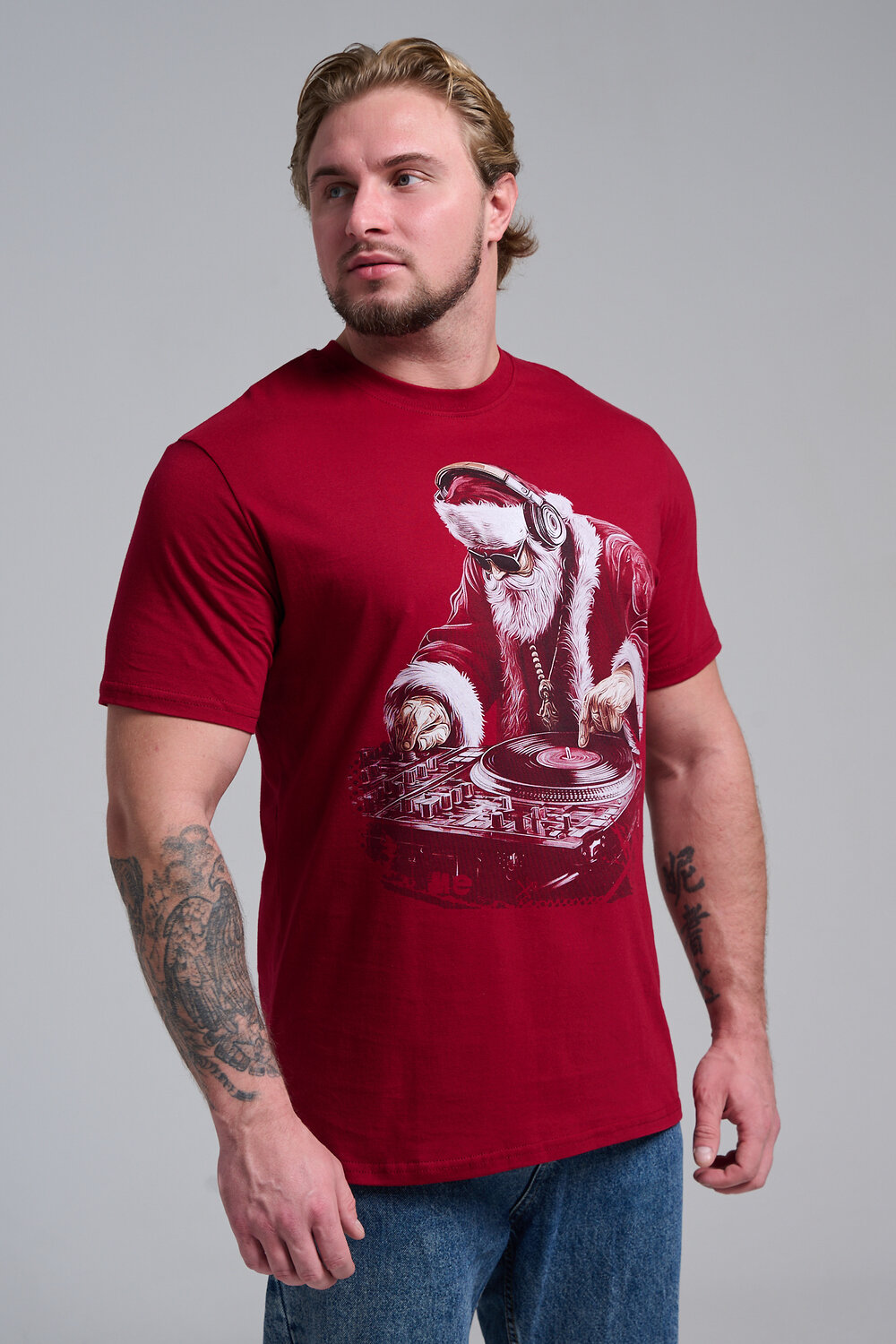 Натали Футболка 569811 8581 бордо+диско дедМ