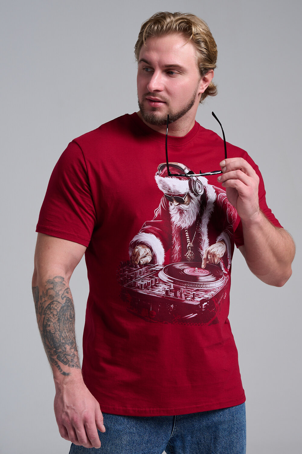 Натали Футболка 569811 8581 бордо+диско дедМ