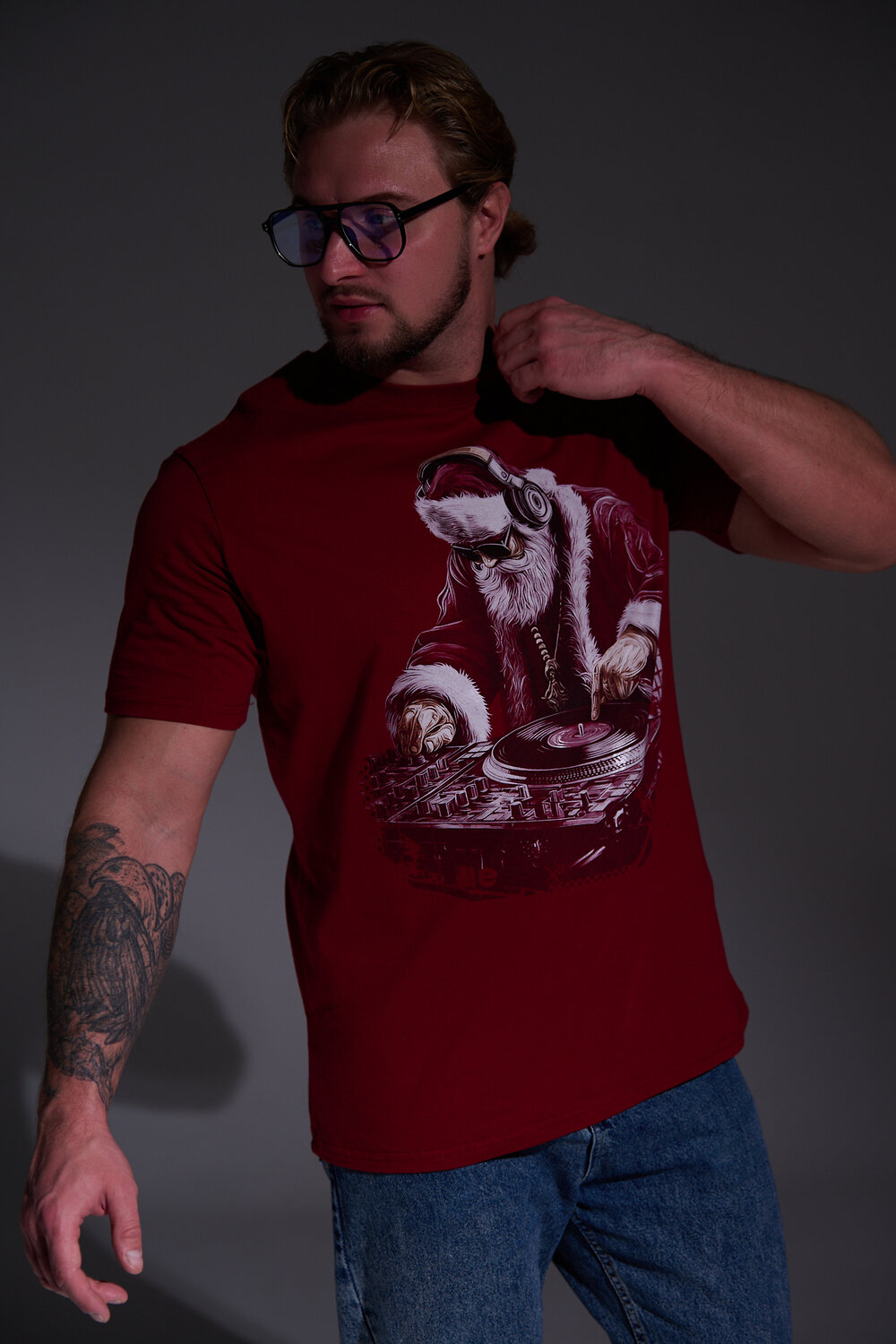 Натали Футболка 569811 8581 бордо+диско дедМ