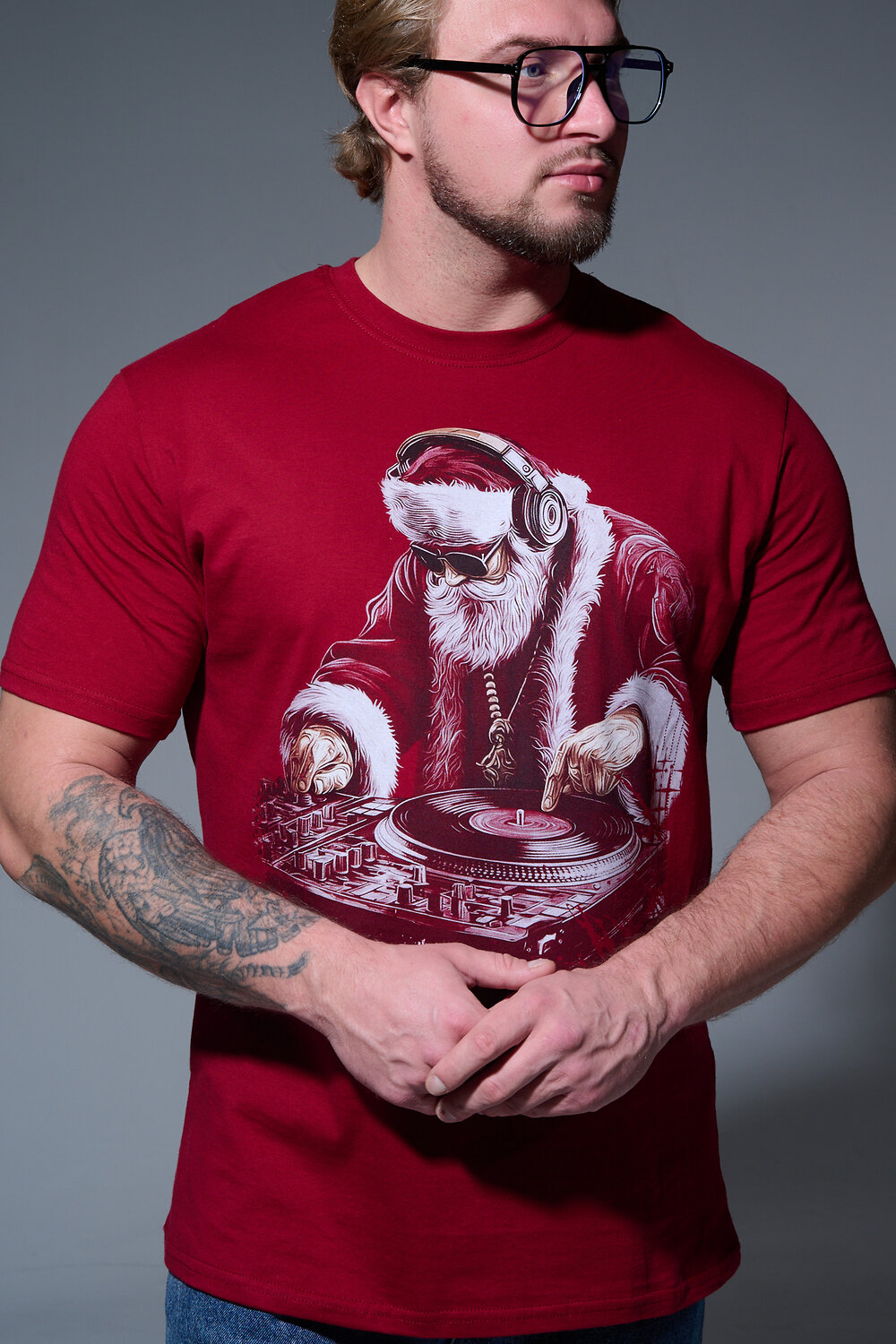 Натали Футболка 569811 8581 бордо+диско дедМ