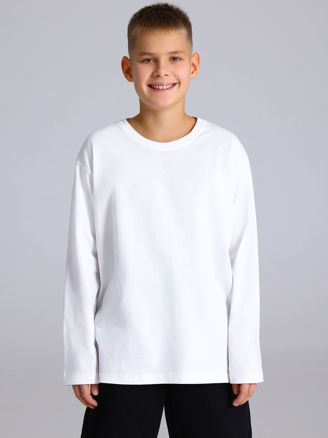 Апрель Лонгслив 569831 1ПДЛД5014001 белый