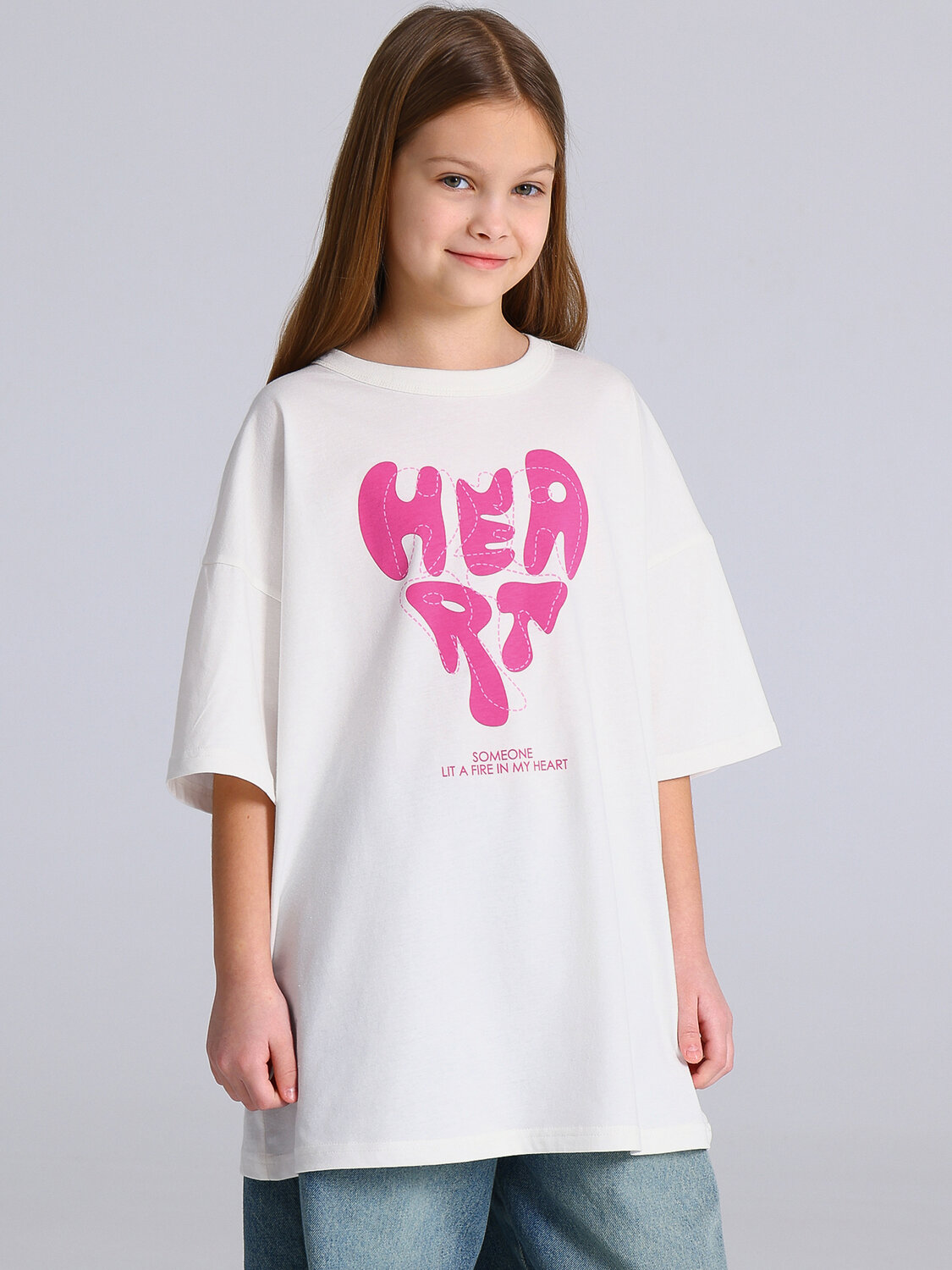 Апрель Футболка 569836 1ДДФК5009001 сливки