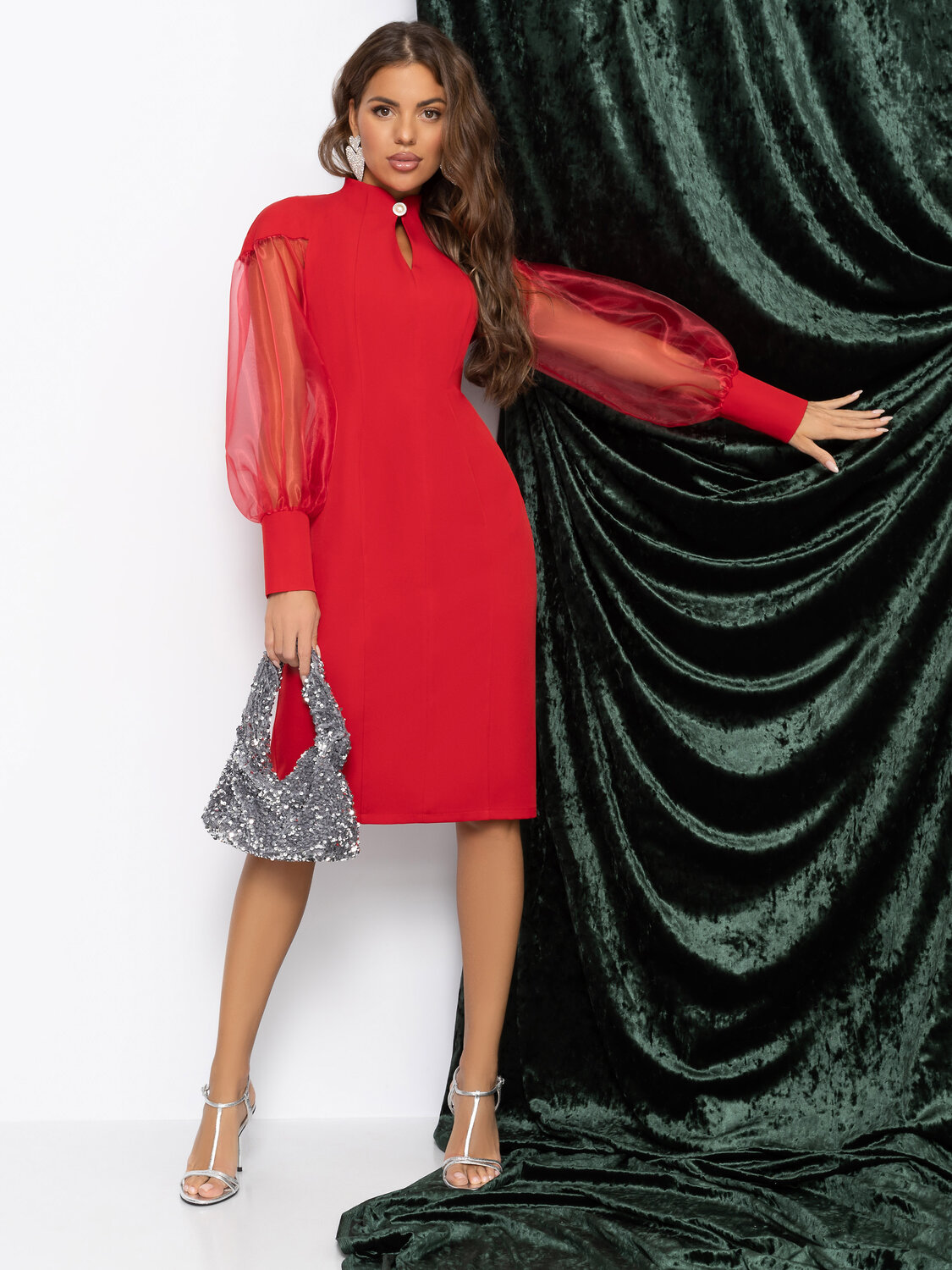 CHARUTTI Платье 569855 12399 Красный