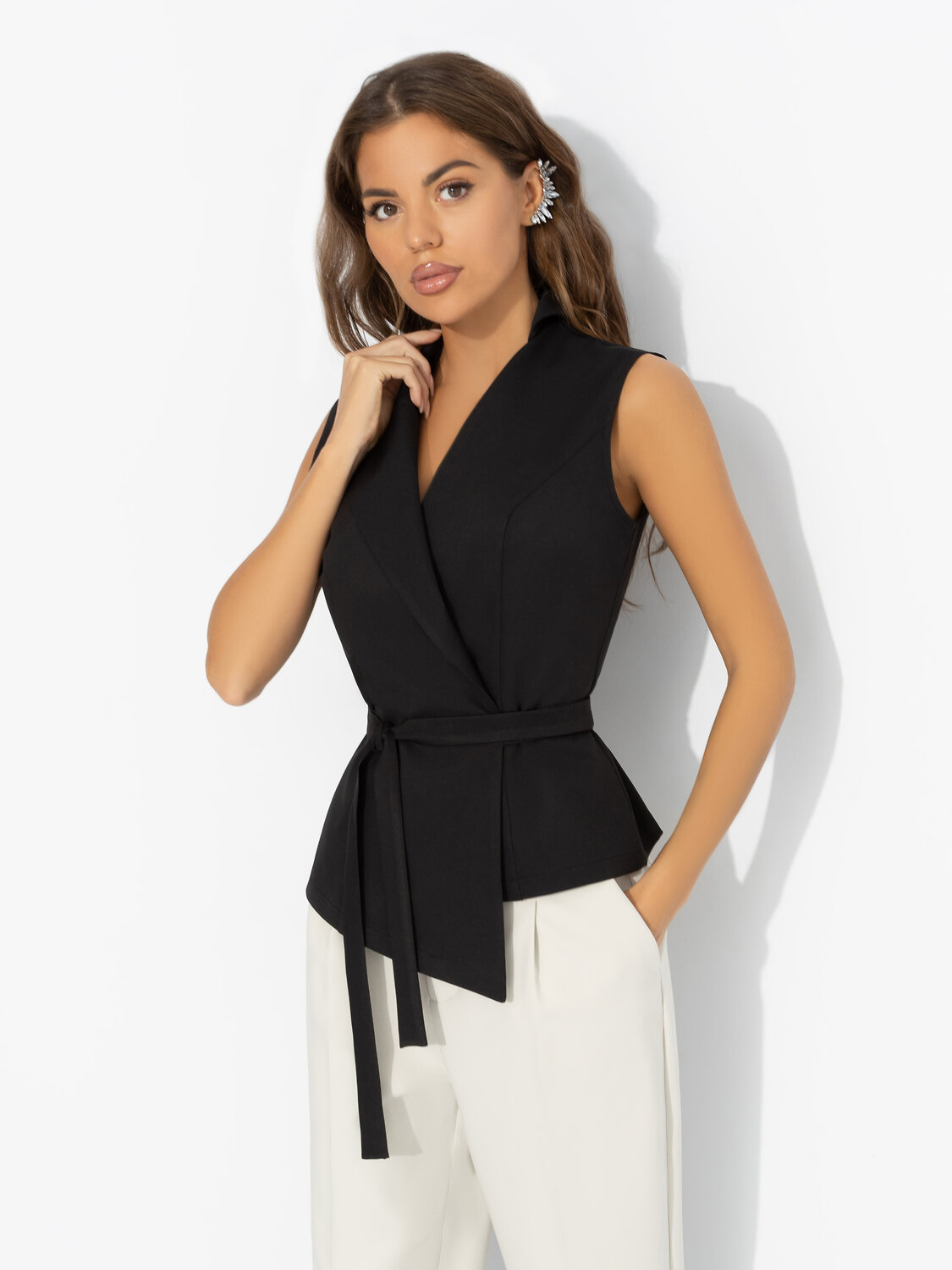 CHARUTTI Жилет 569863 12398 Черный