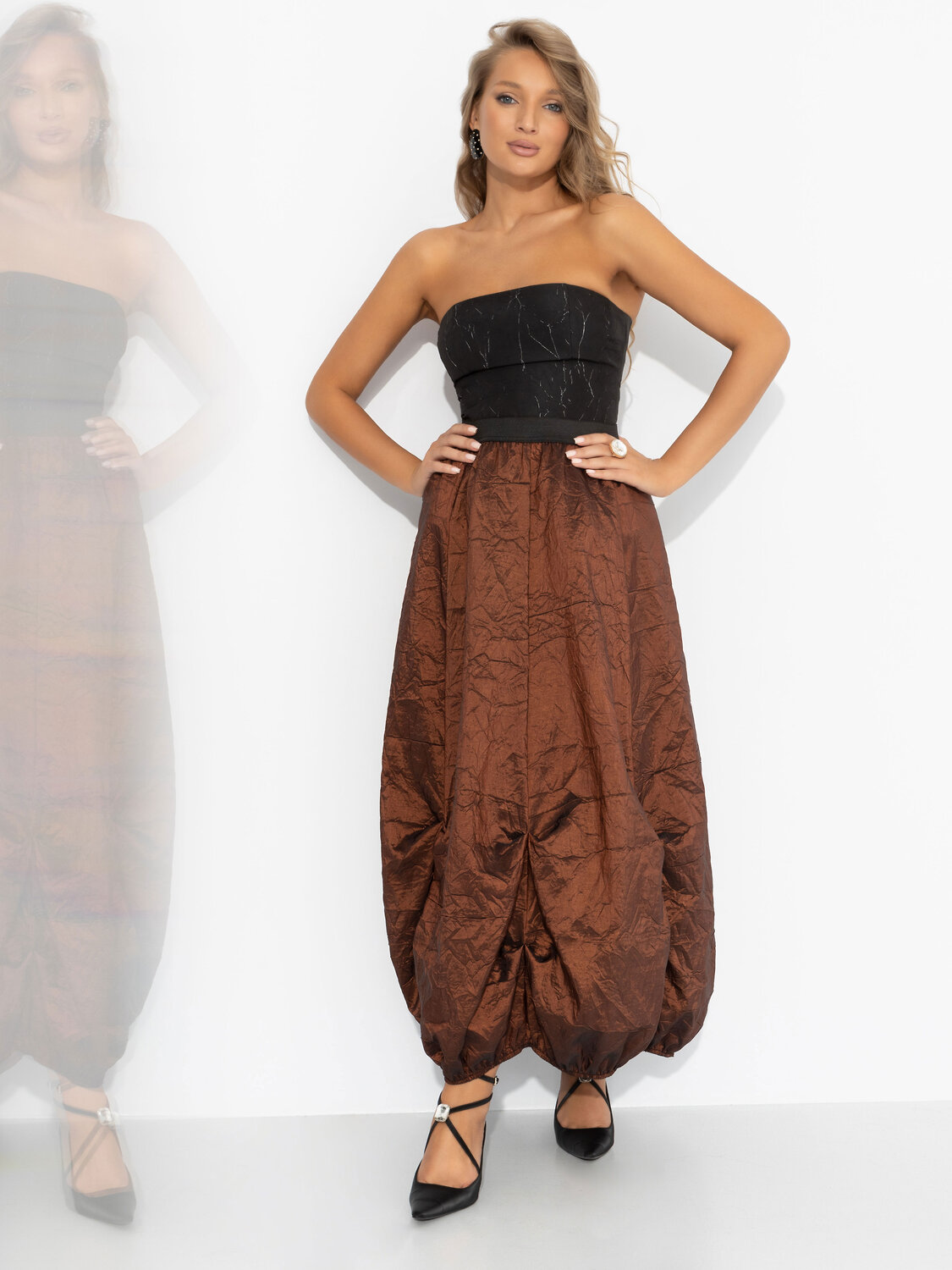 CHARUTTI Юбка 569874 12360 Коричневый