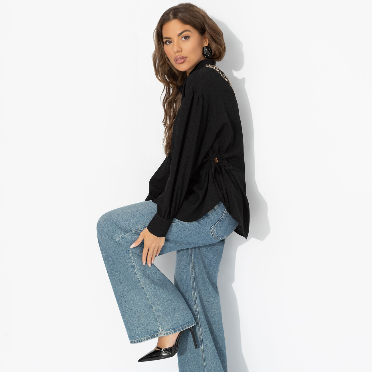 CHARUTTI Рубашка 569879 12387 Черный