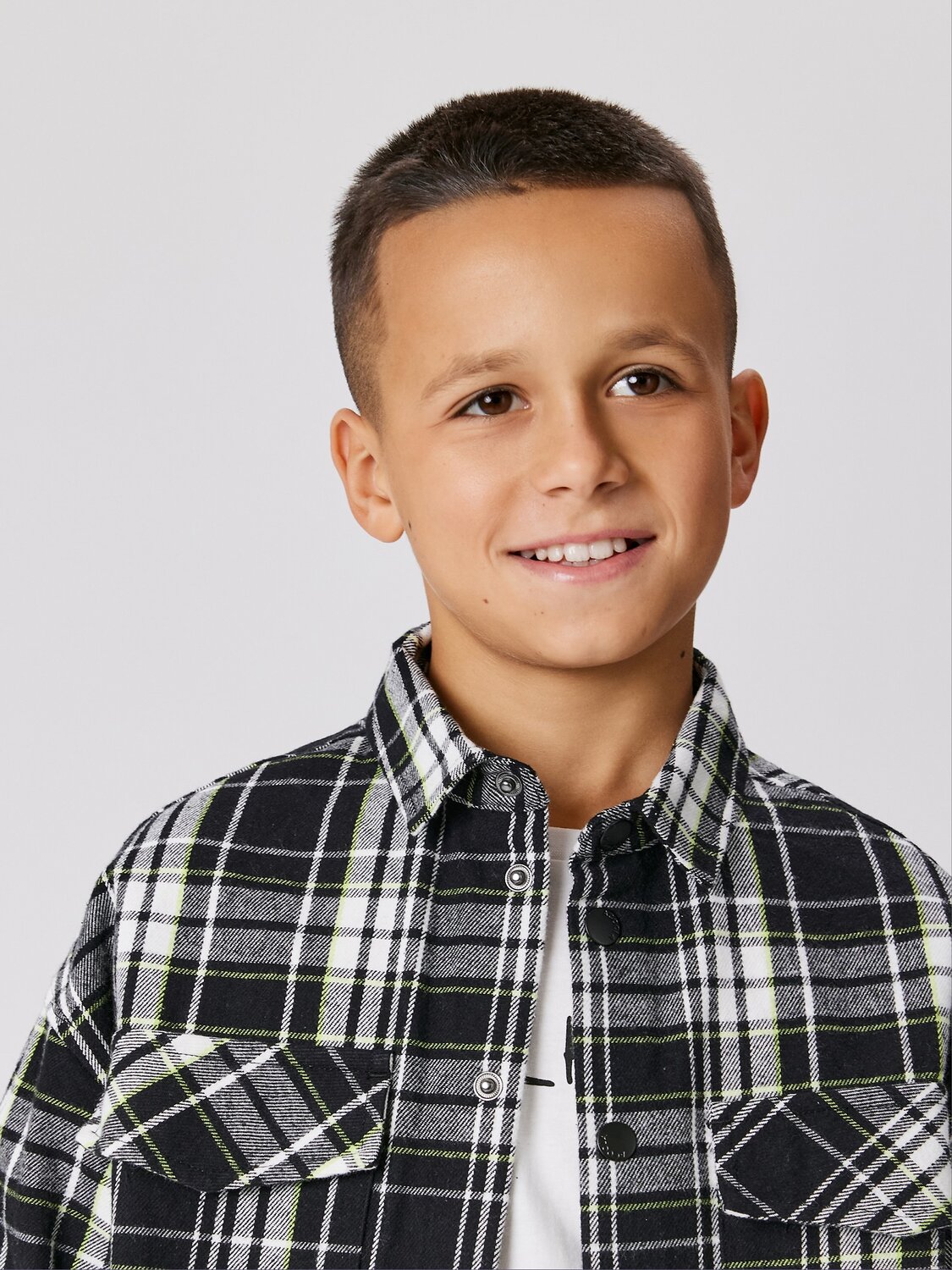 Acoola Куртка 569924 20110280215 черно-белая клетка