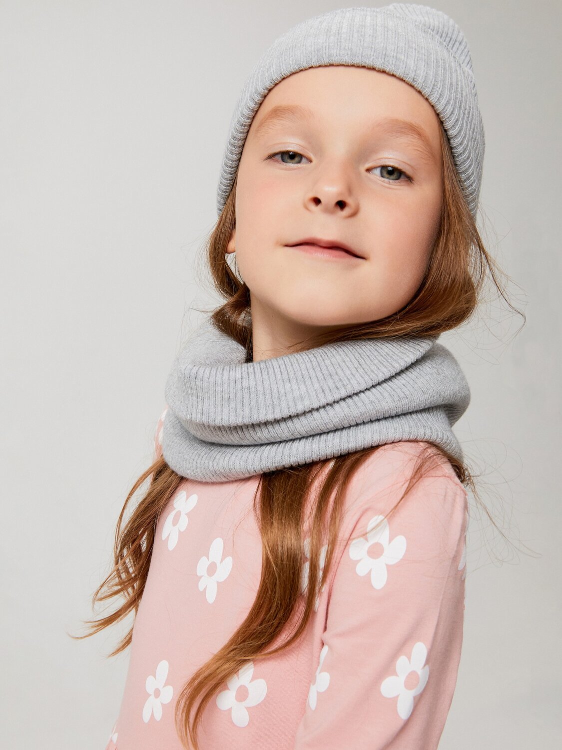 Acoola Снуд 569935 20306440009 серый меланж