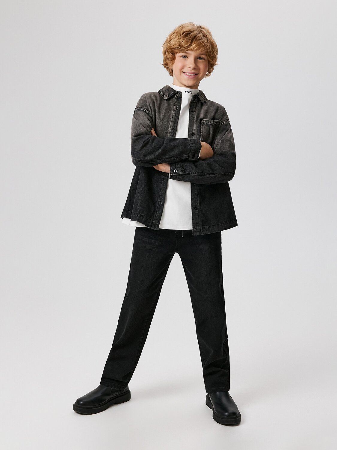 Acoola Сорочка 569936 20110230002 черно-серый