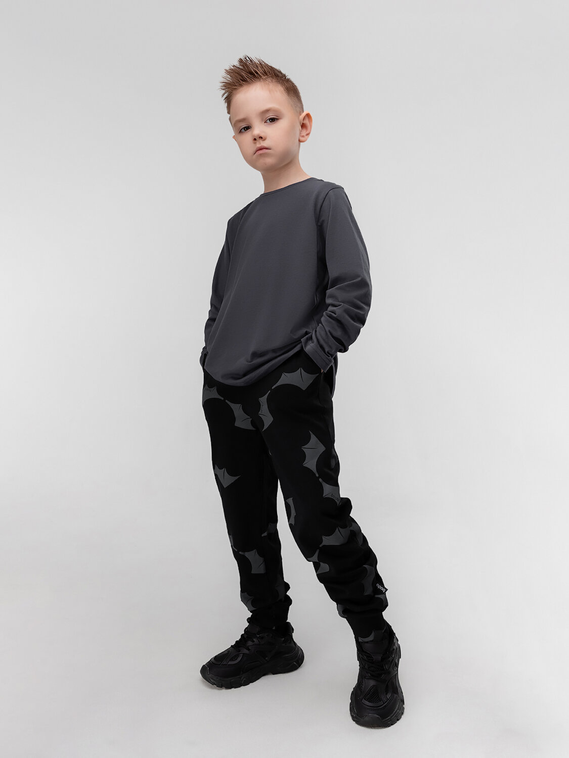 Bodo Брюки 569944 6-360МU черный (темно-серый)