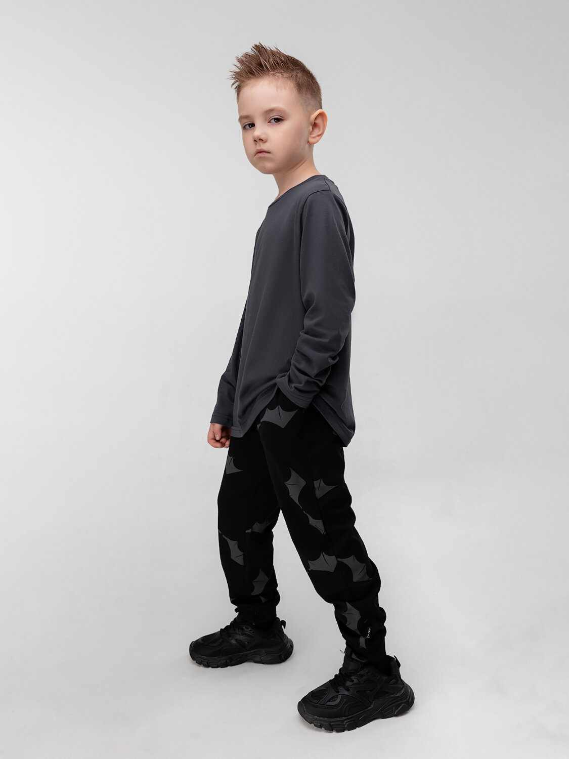 Bodo Брюки 569944 6-360МU черный (темно-серый)