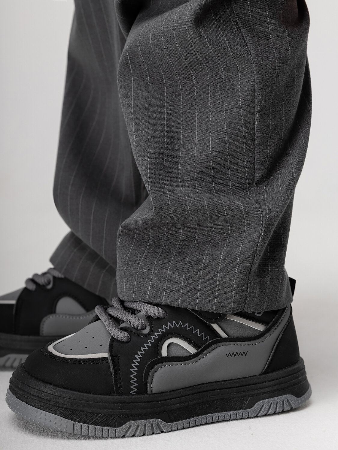 Bodo Брюки 569948 6-638MU серый (белый)