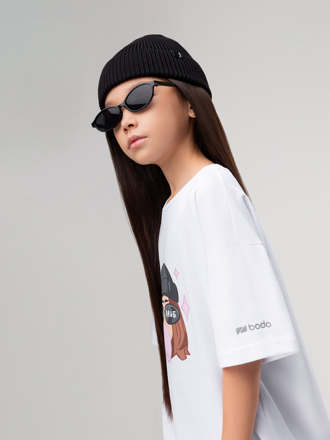 Bodo Футболка 569987 4-460MU белый (мультиколор)