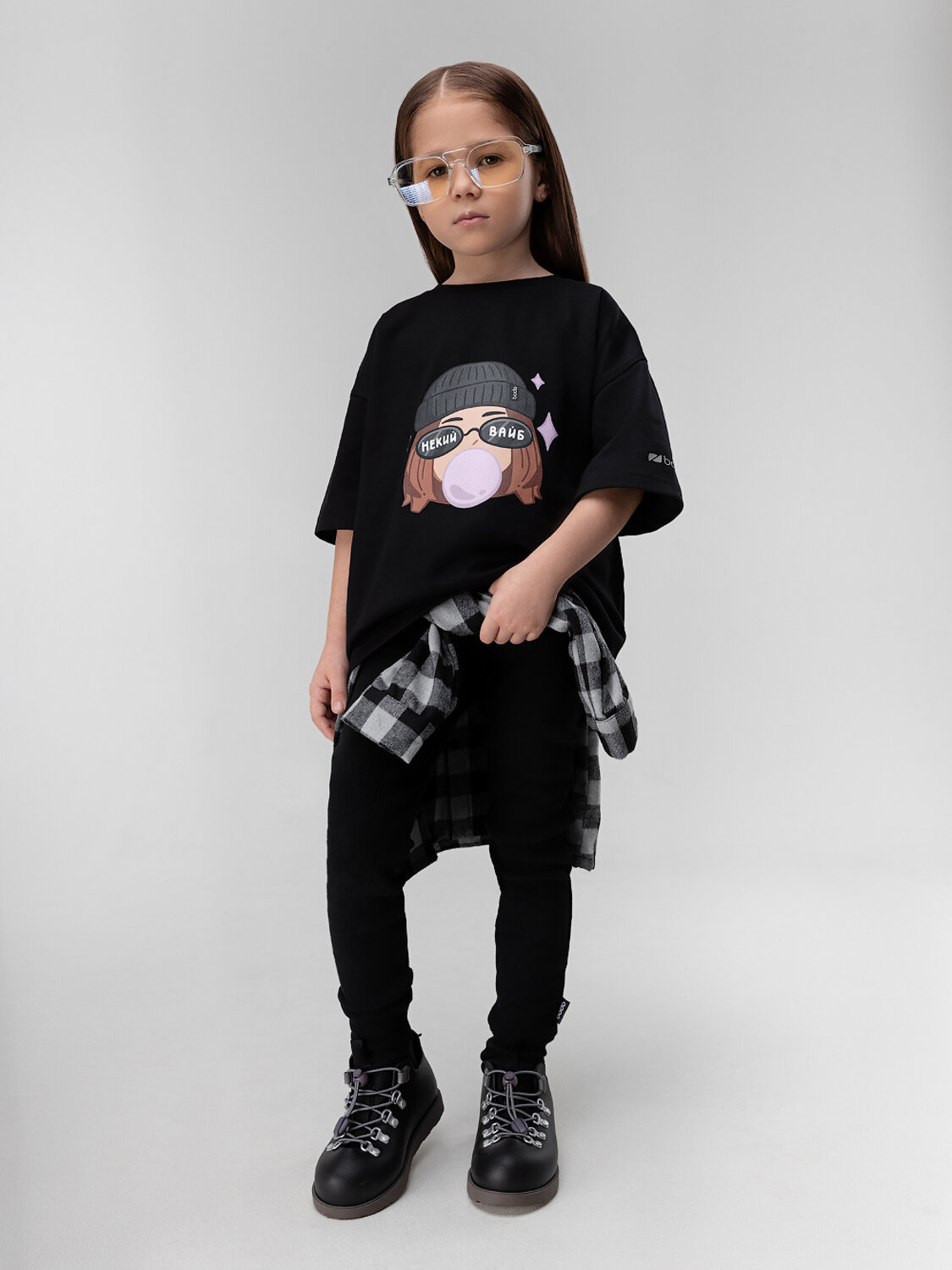 Bodo Футболка 569988 4-460MU черный (мультиколор)