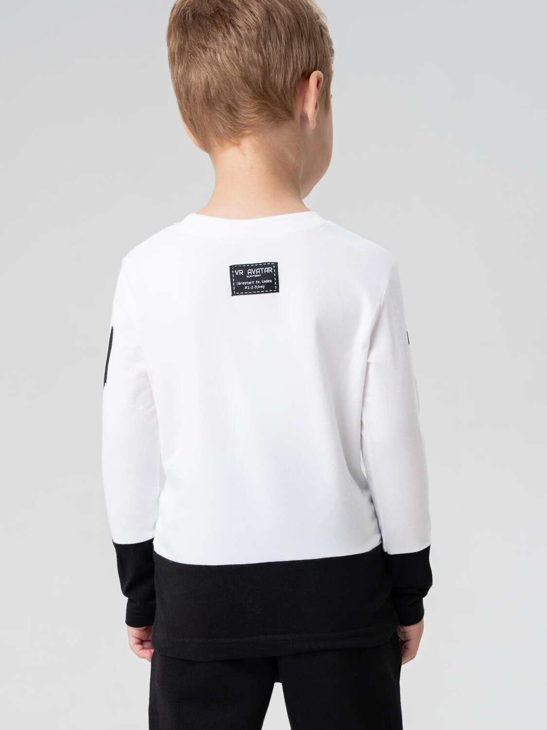 PLAYTODAY Фуфайка 570006 32412147 белый,черный