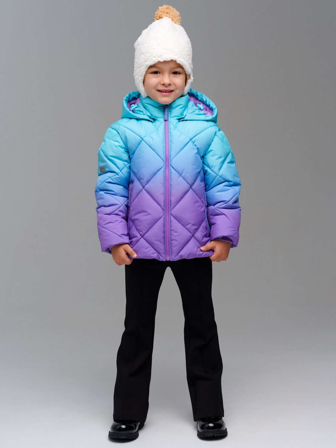 PLAYTODAY Шапка 570024 32422208 молочный,коричневый