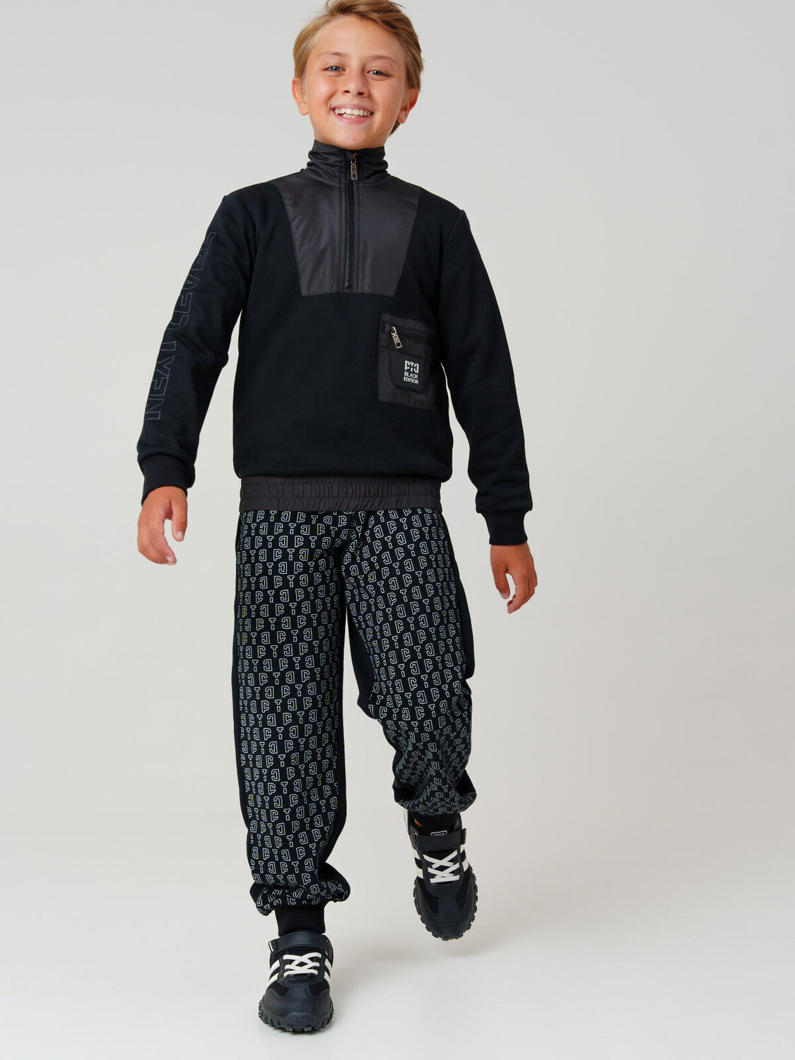 PLAYTODAY Толстовка 570099 32511453 черный