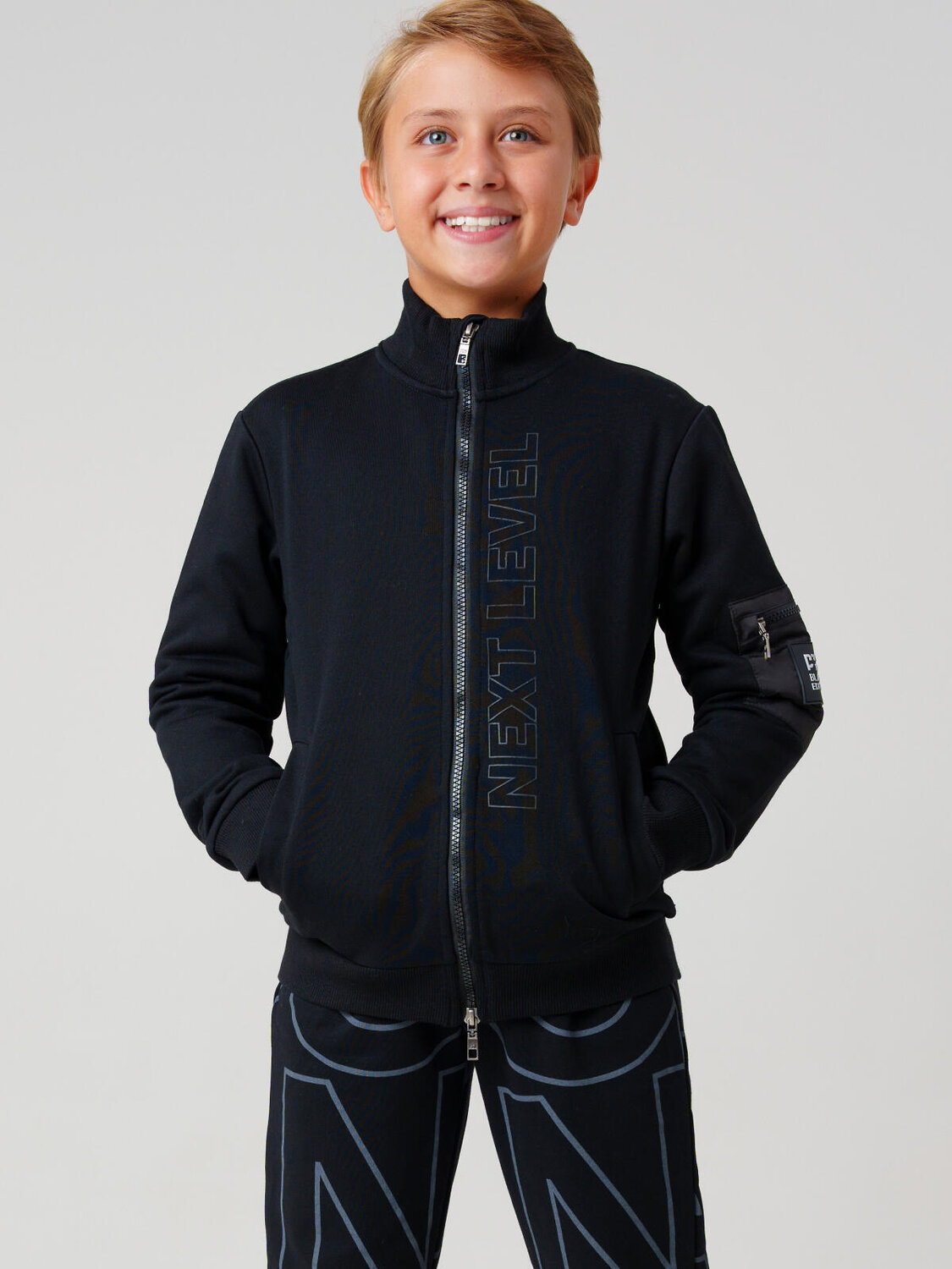 PLAYTODAY Толстовка 570100 32511455 черный