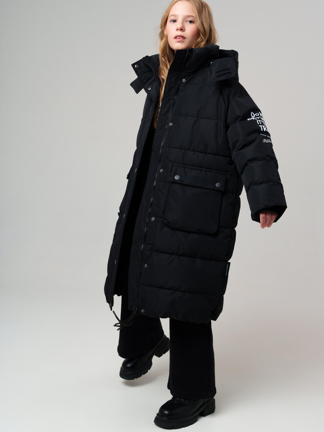 PLAYTODAY Пальто 570180 32521497 черный