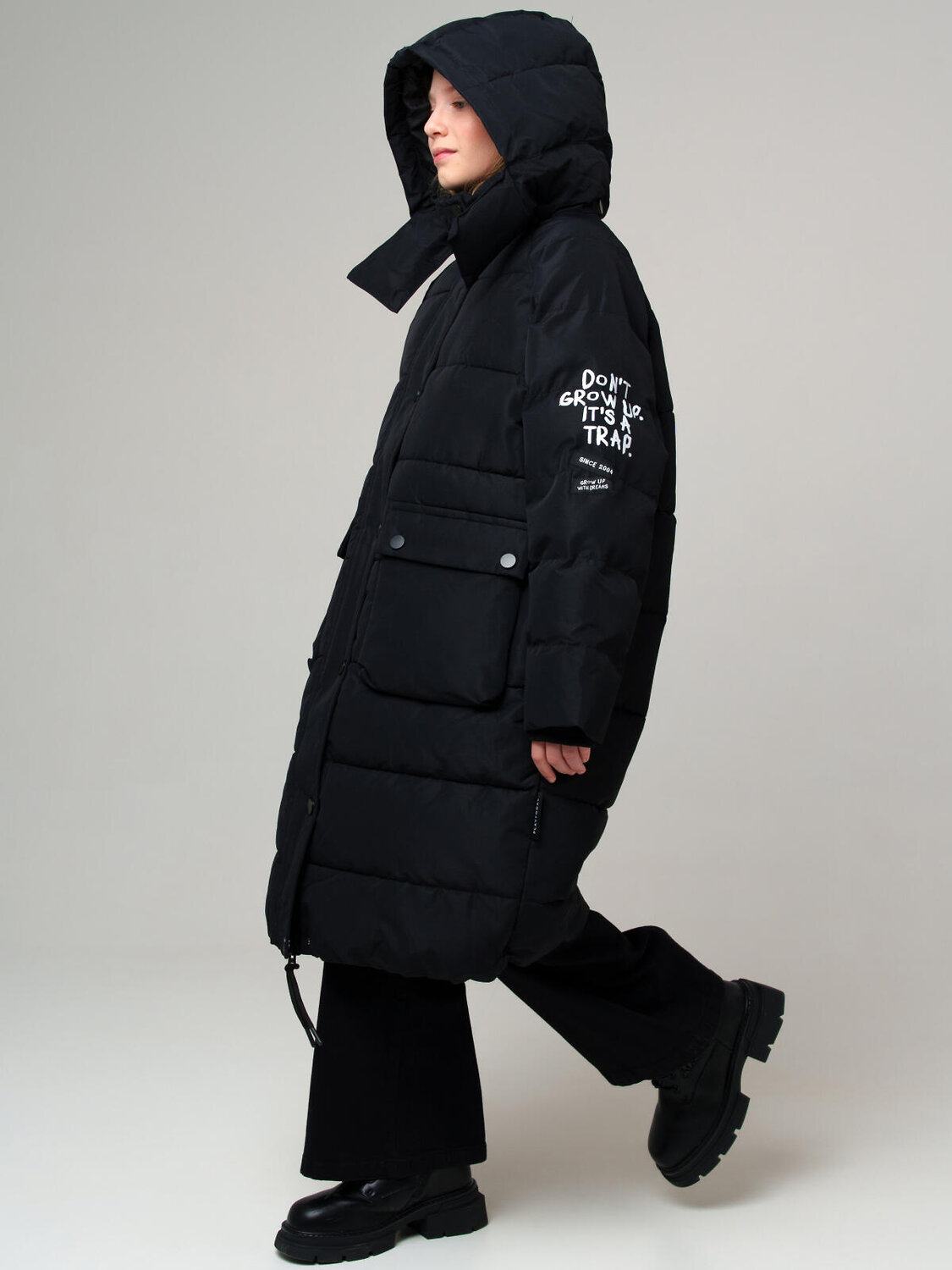 PLAYTODAY Пальто 570180 32521497 черный