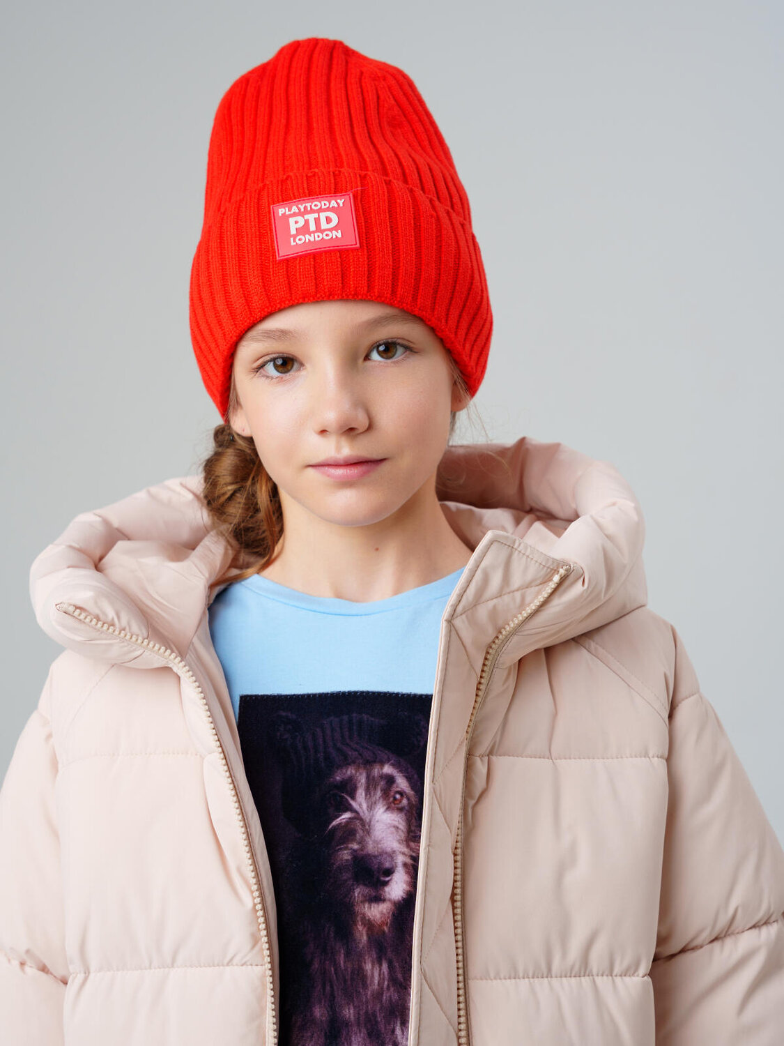 PLAYTODAY Шапка 570195 32521487 оранжевый