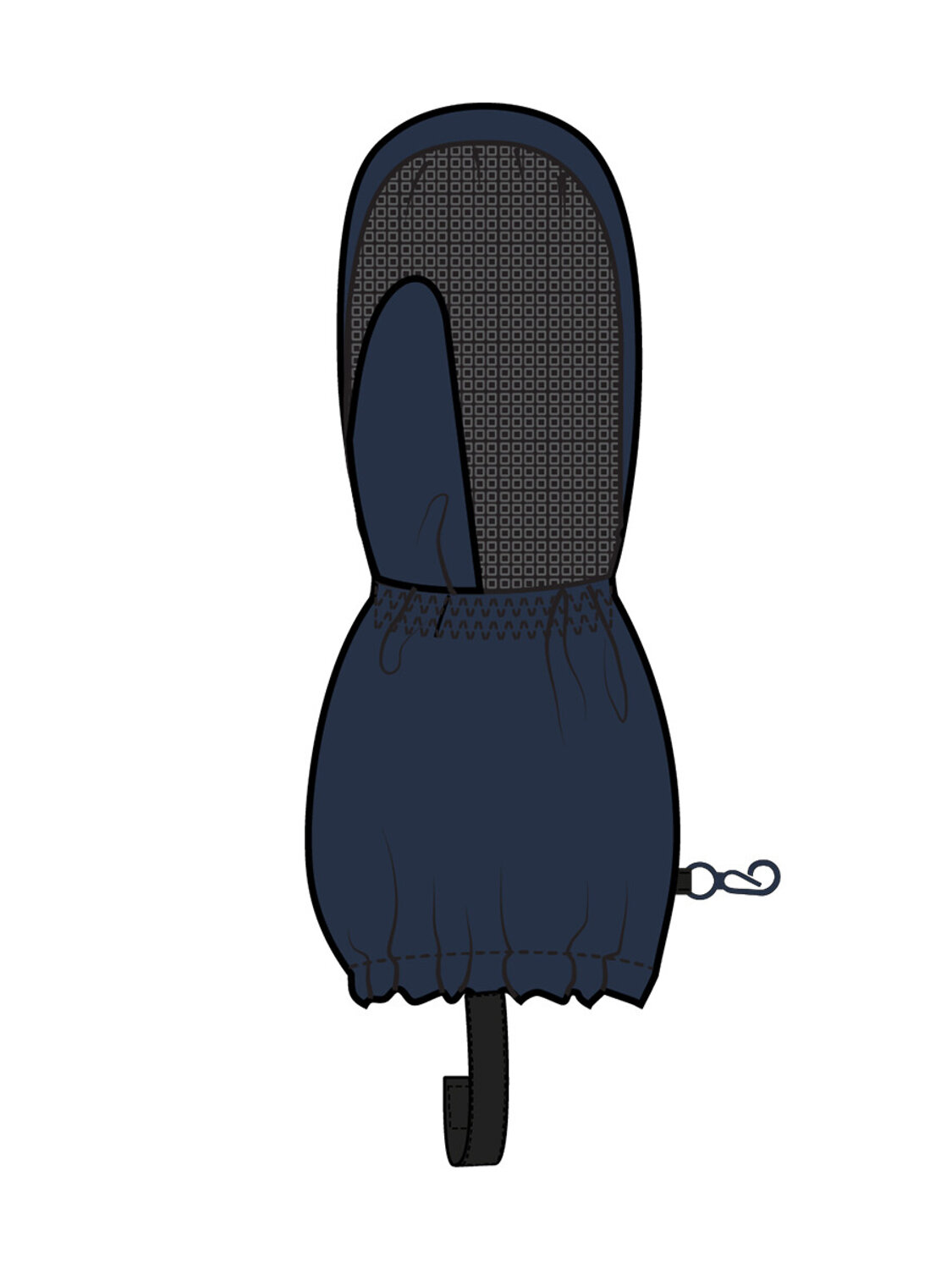 PLAYTODAY Варежки 570214 32513013 тёмно-синий,черный