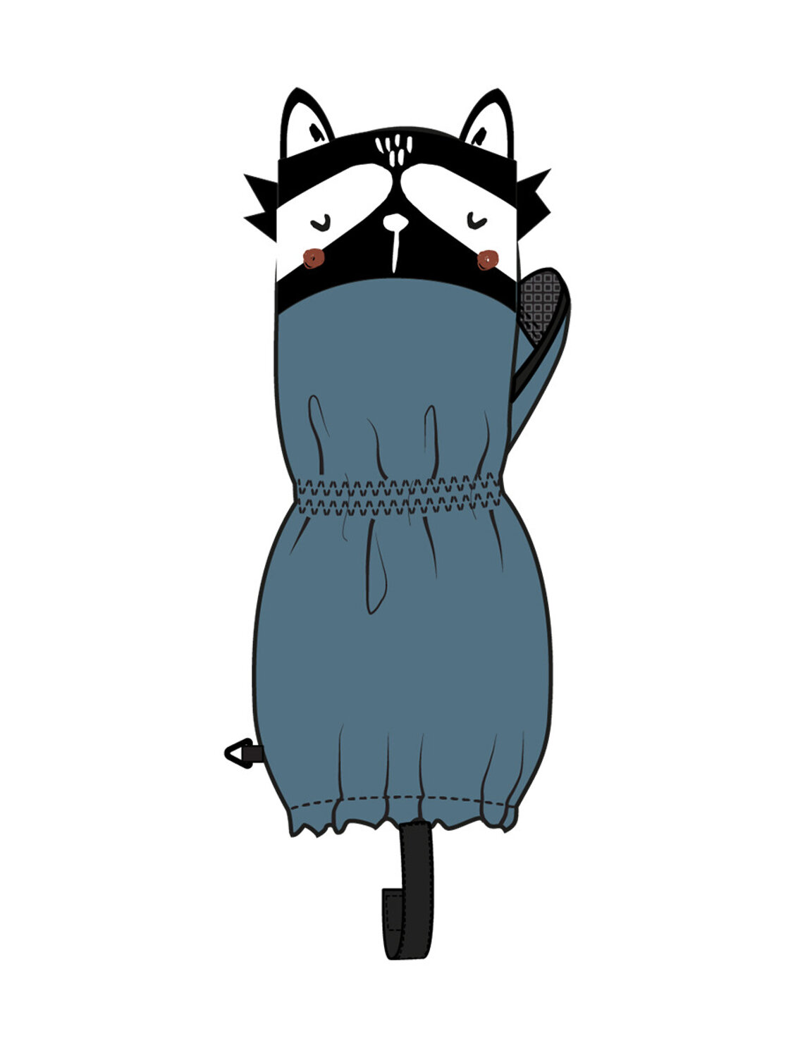 PLAYTODAY Варежки 570223 32513012 тёмно-синий,черный