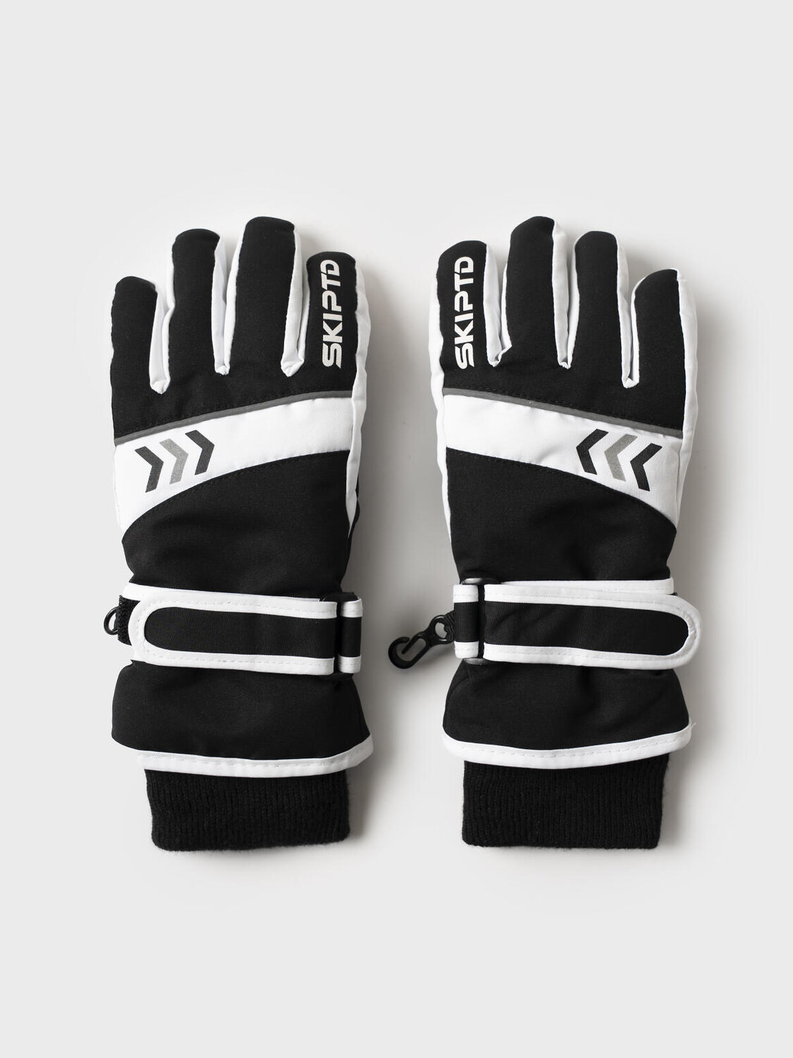 PLAYTODAY Перчатки 570240 32521046 черный,белый,светоотражающий