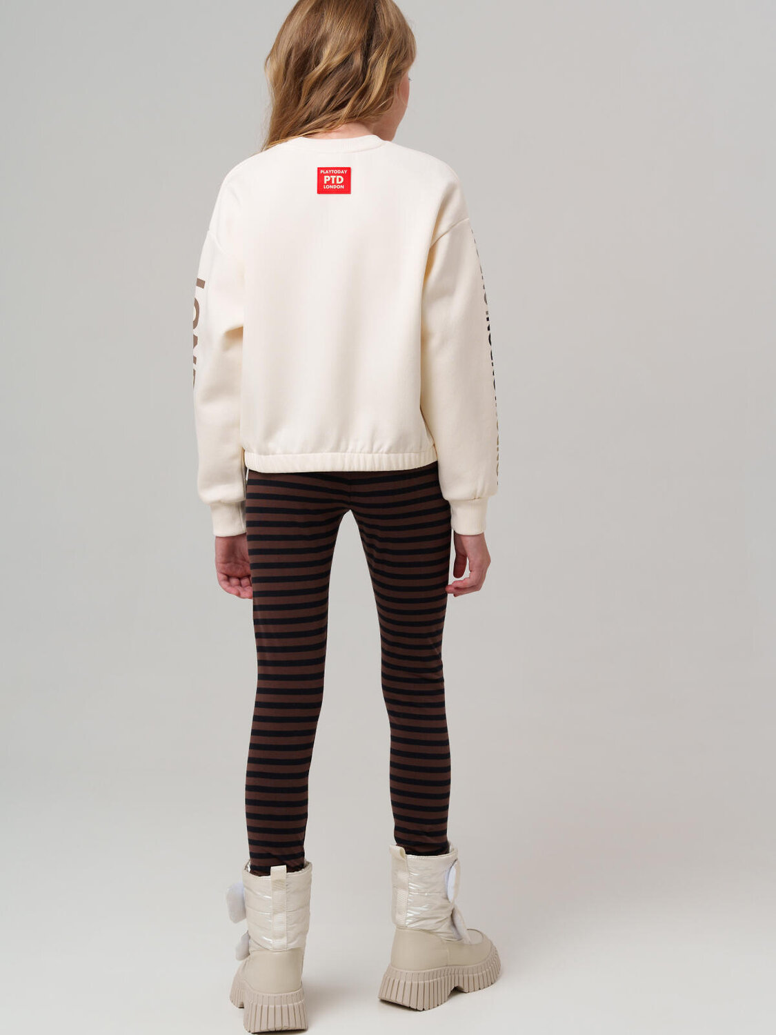 PLAYTODAY Брюки 570247 32521472 черный,коричневый